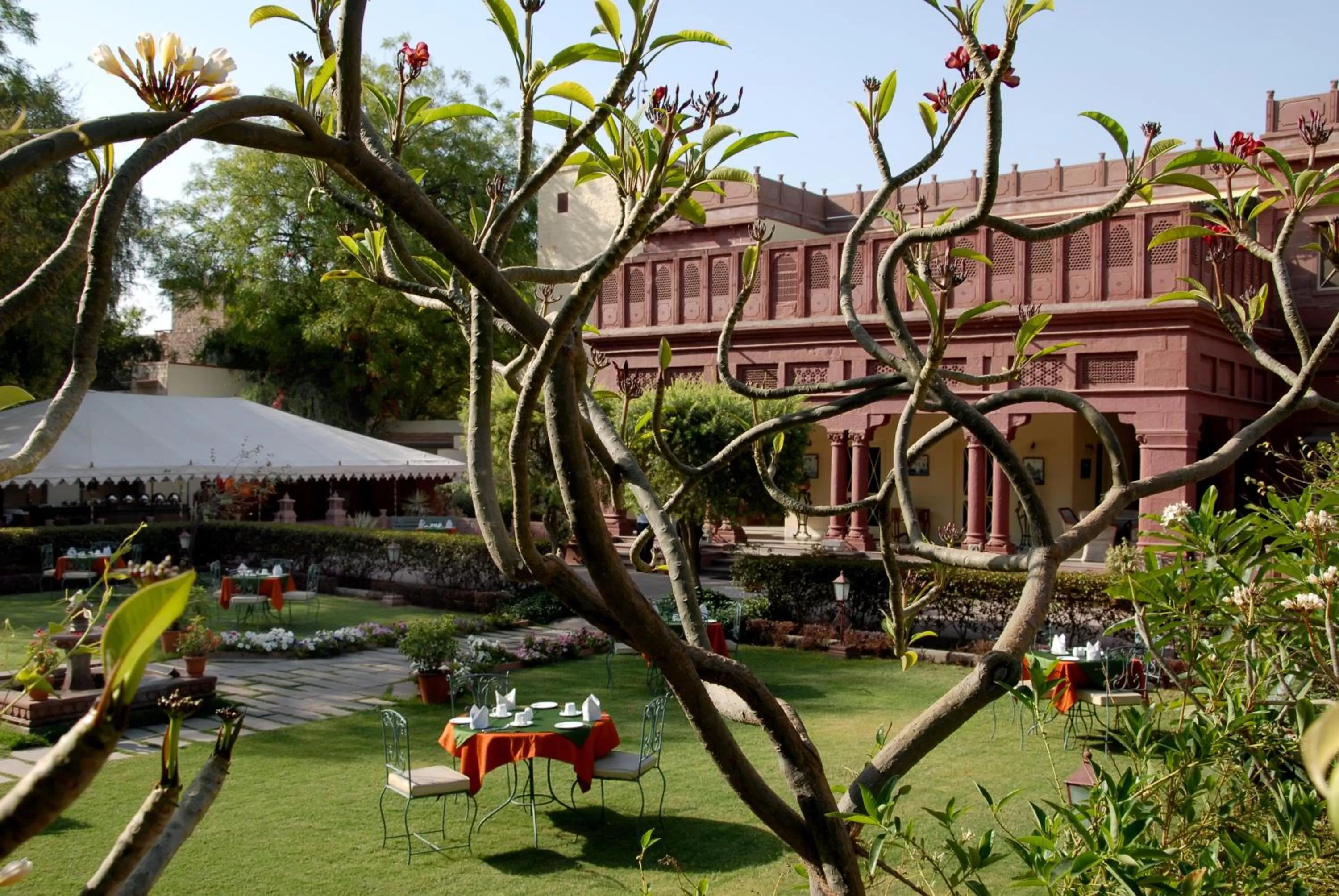 Facade/entrance in Ratan Vilas, Jodhpur
