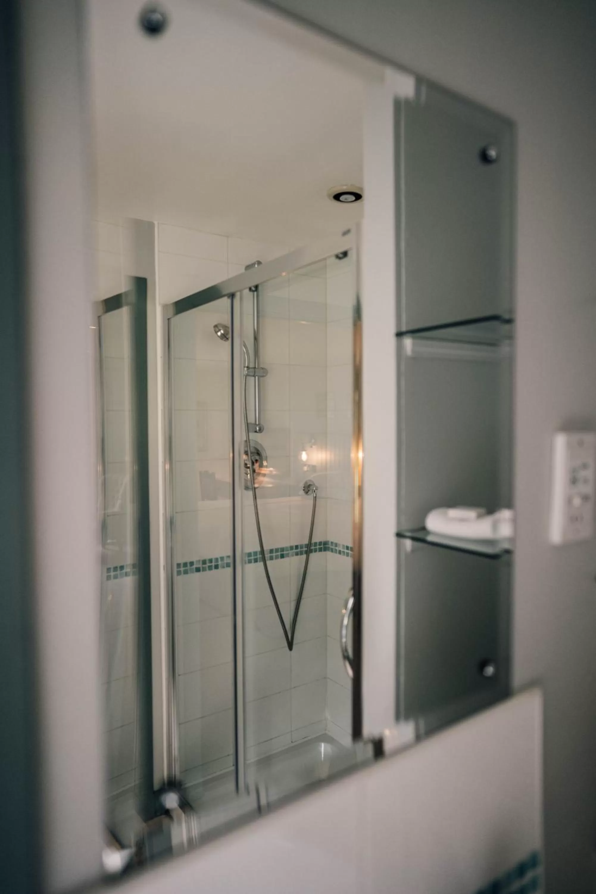 Shower in Forss House