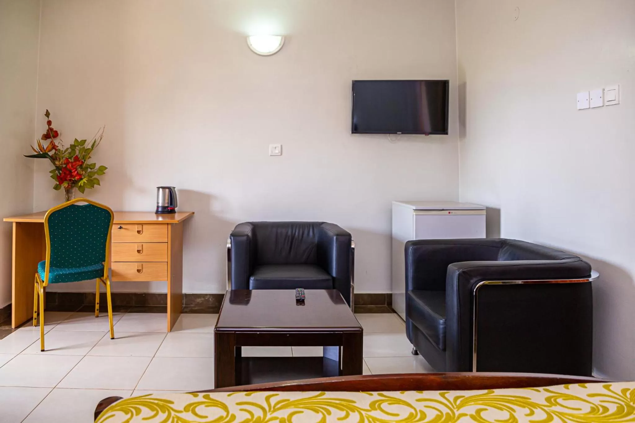 Seating area in Desmond Tutu Conference Centre