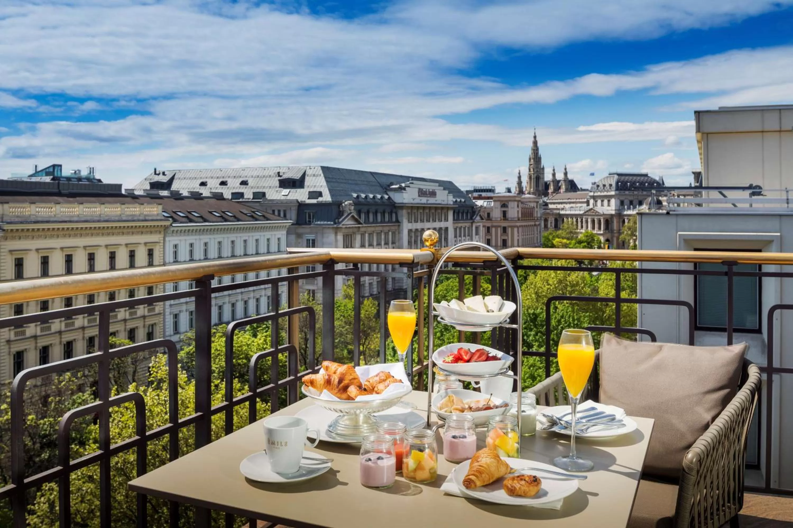 View (from property/room) in Hilton Vienna Plaza
