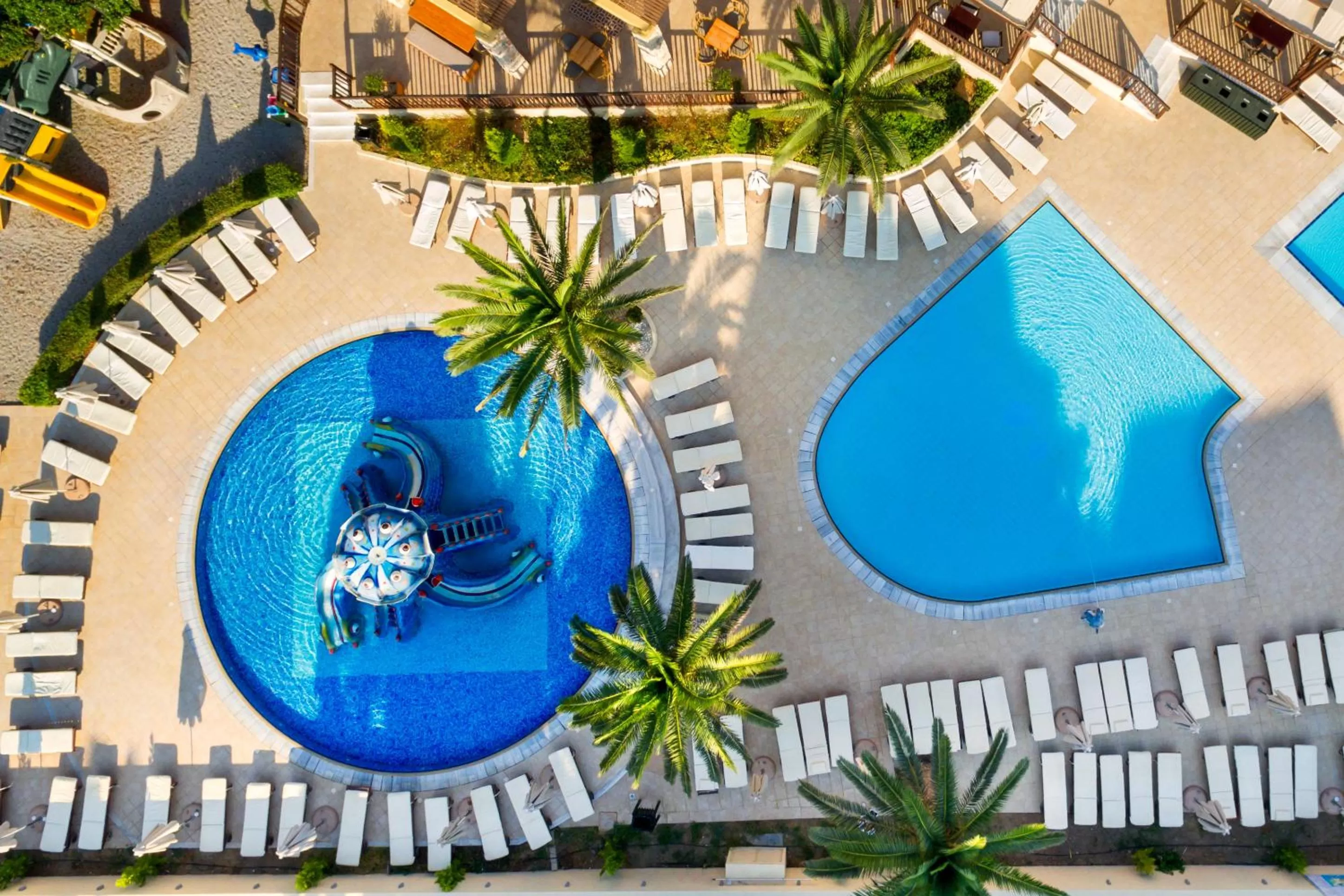 Bird's eye view in Sun Beach Resort