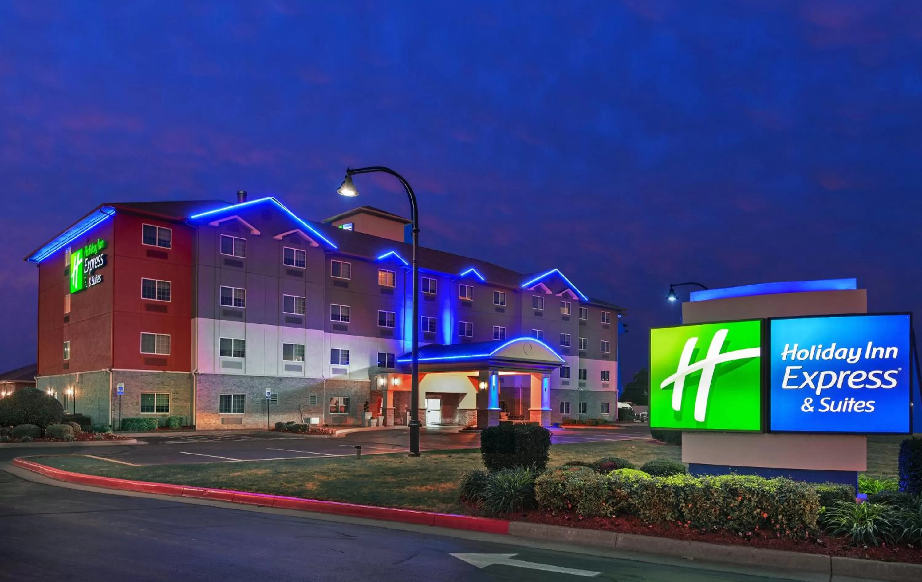 Property building in Holiday Inn Express Hotel and Suites Jenks by IHG