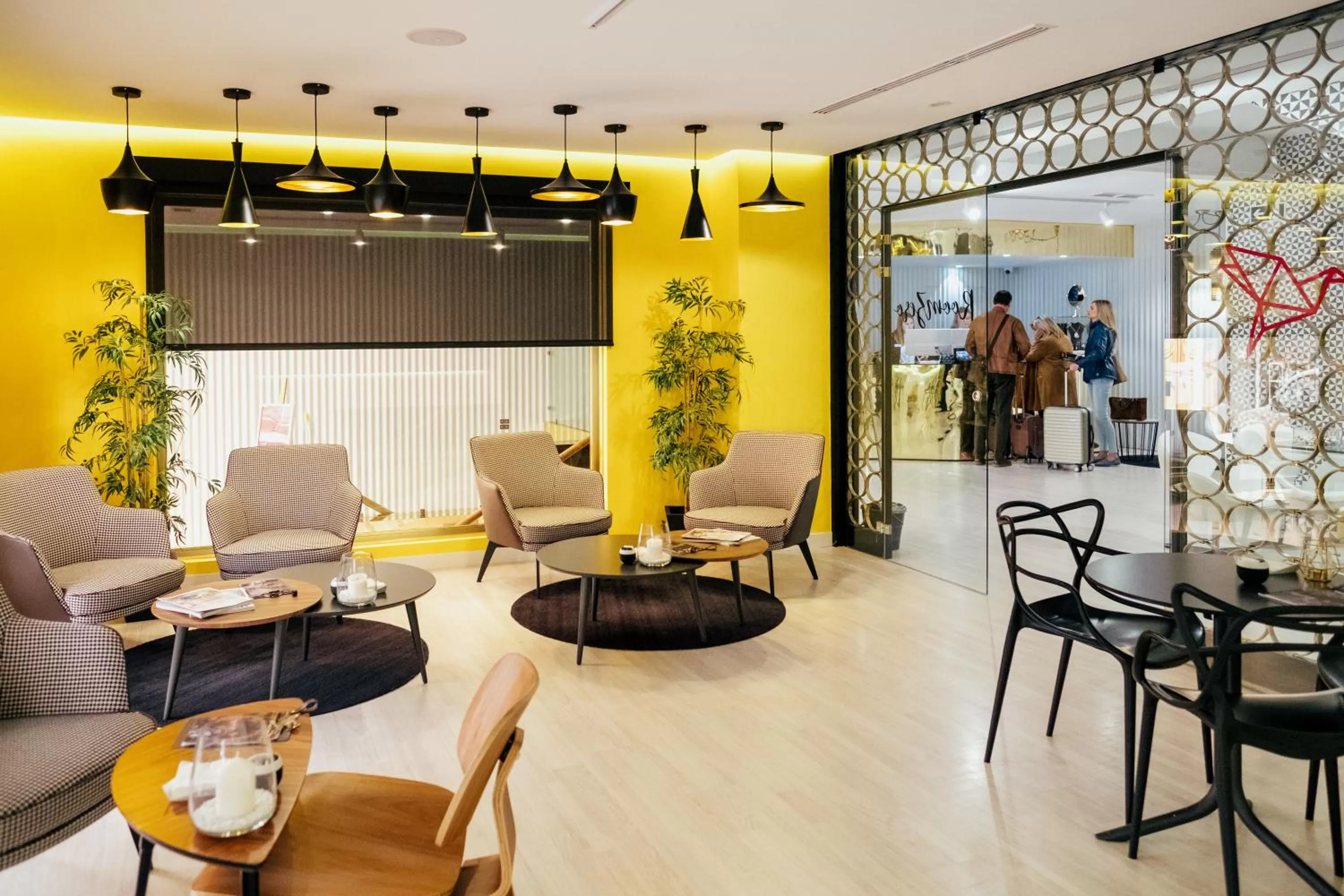 Lobby or reception in Hotel Cetina Murcia