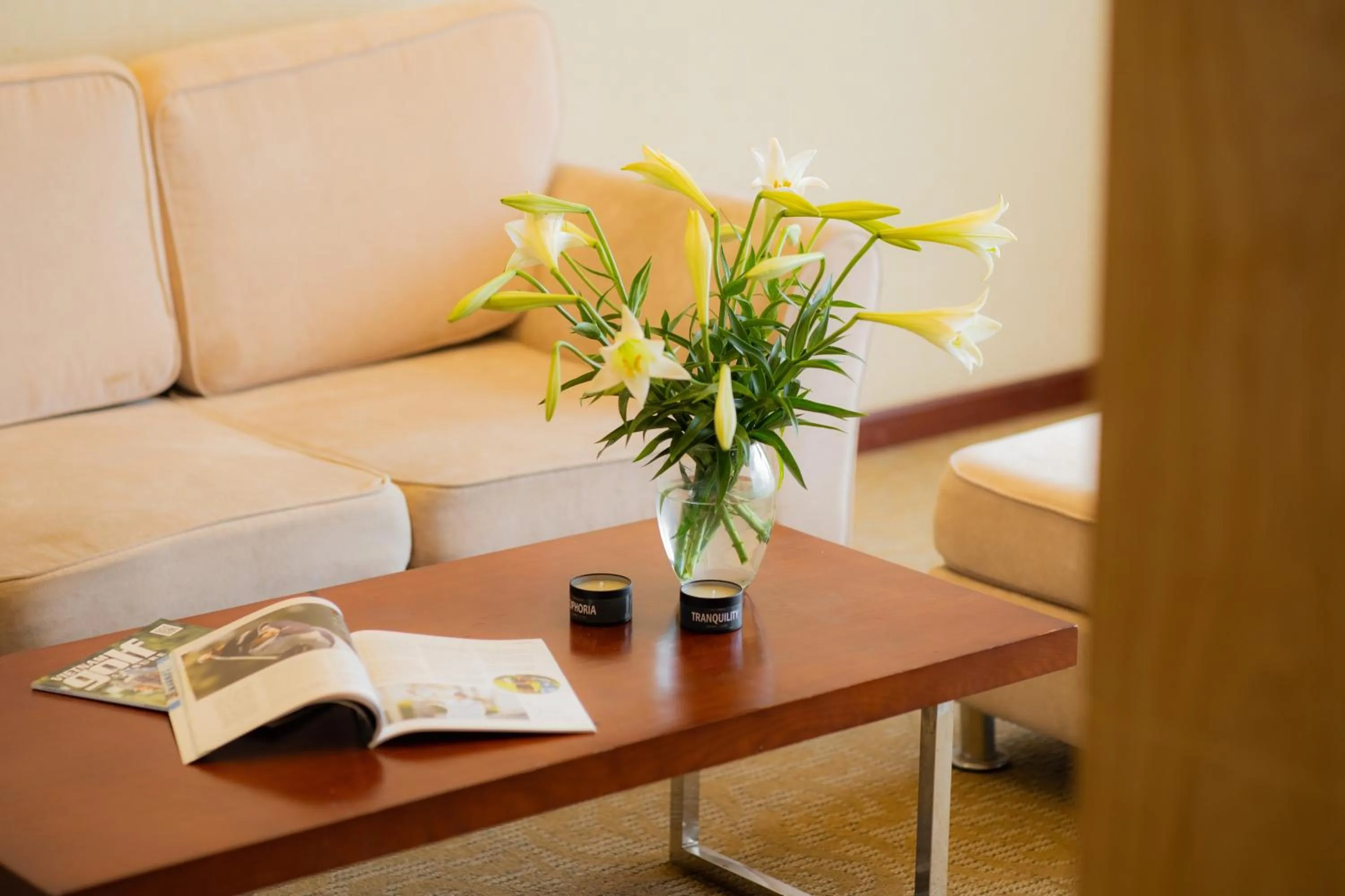 Living room in Riverside Hanoi Hotel