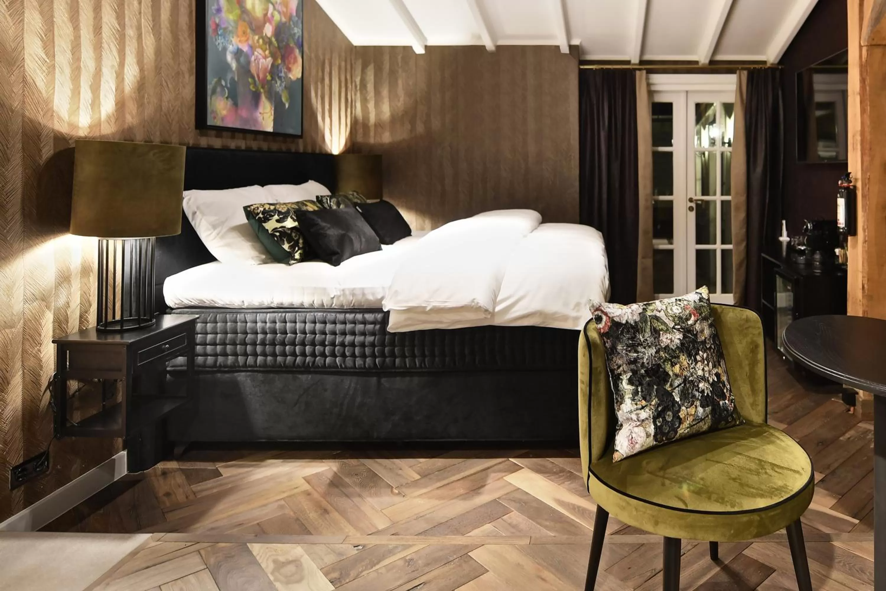 Bed in Small Luxury Boutique Hotel Wilma J