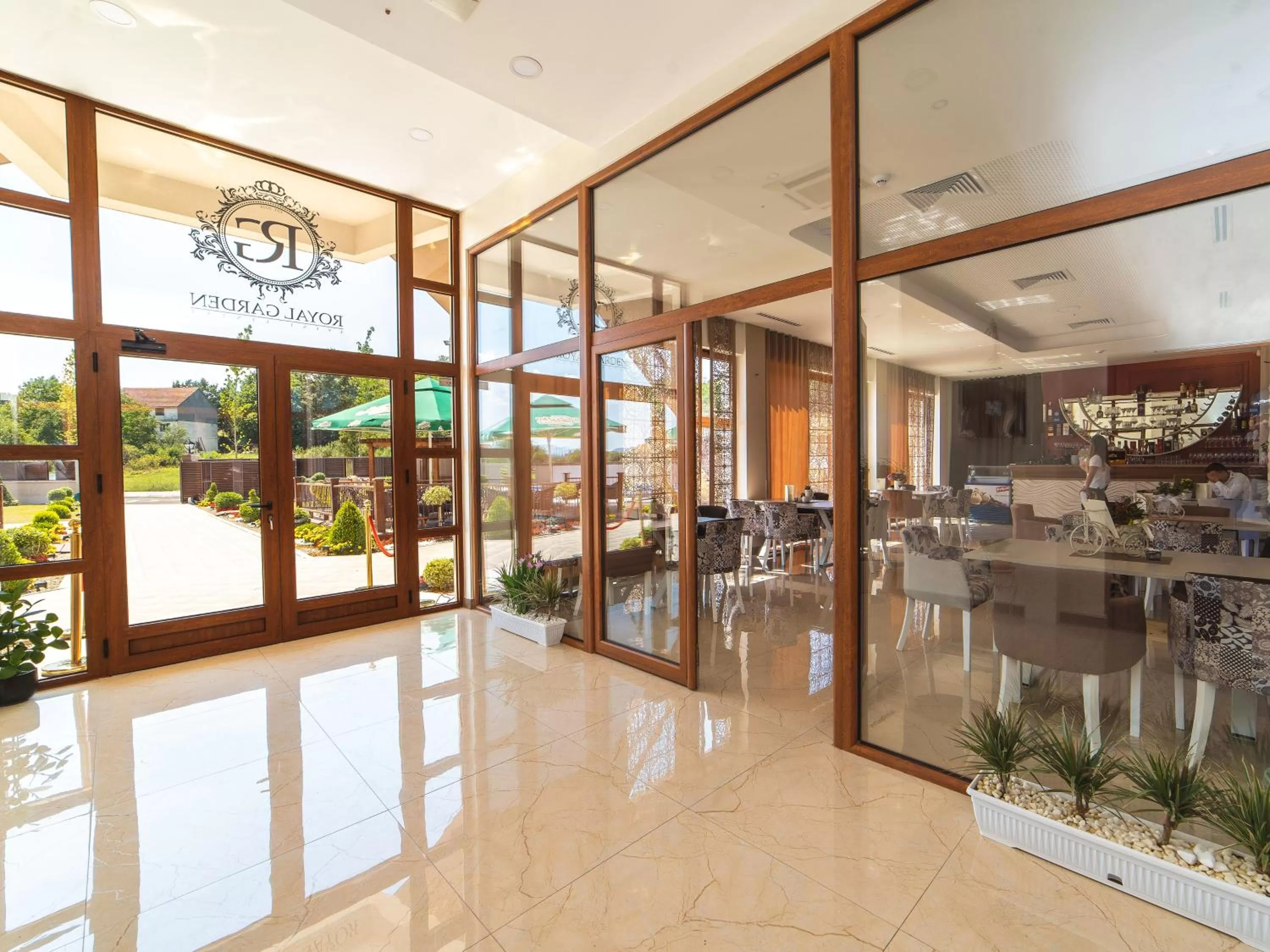 Lobby or reception in Hotel Royal Garden