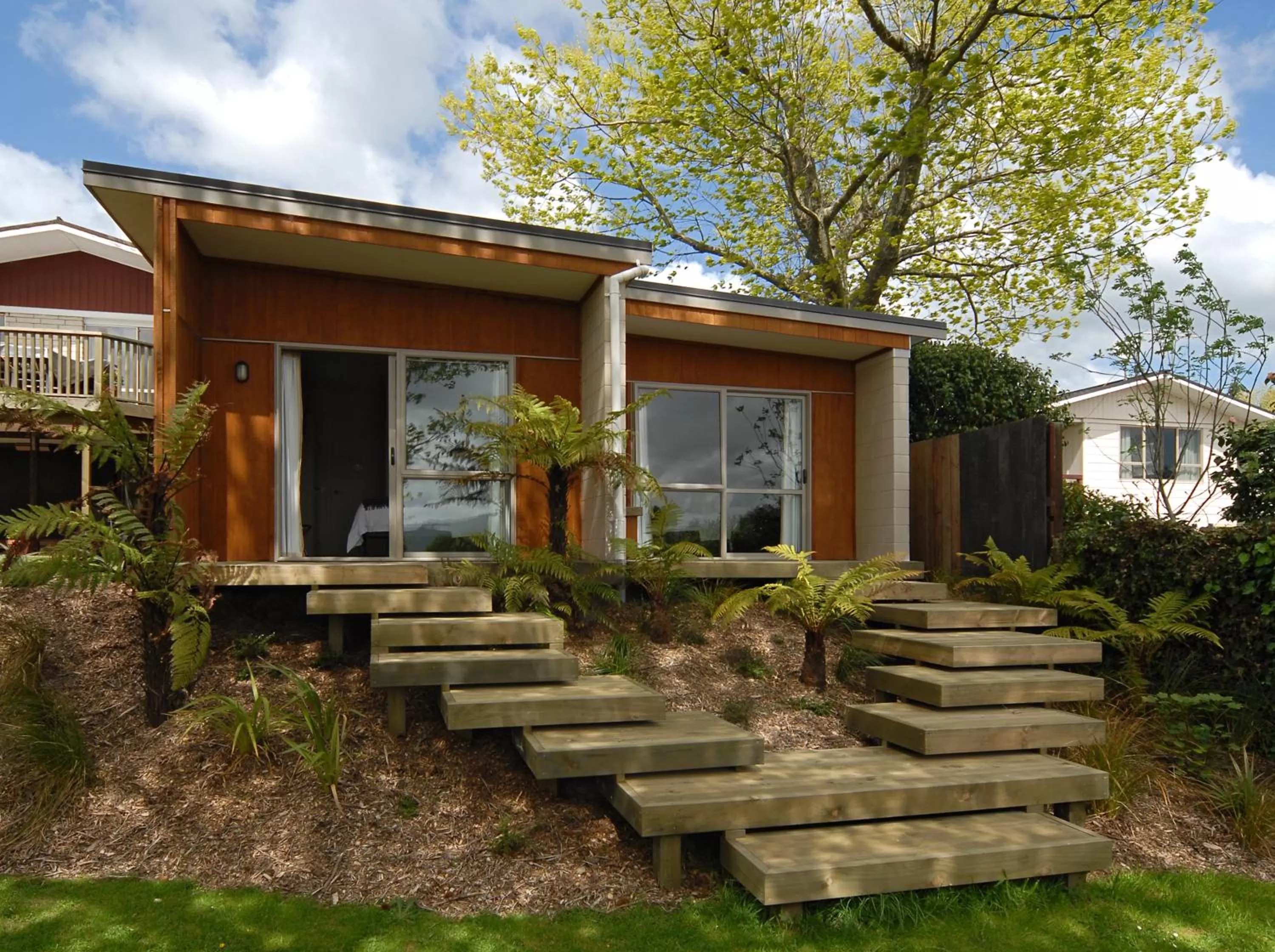 Garden in B&B@The Redwoods