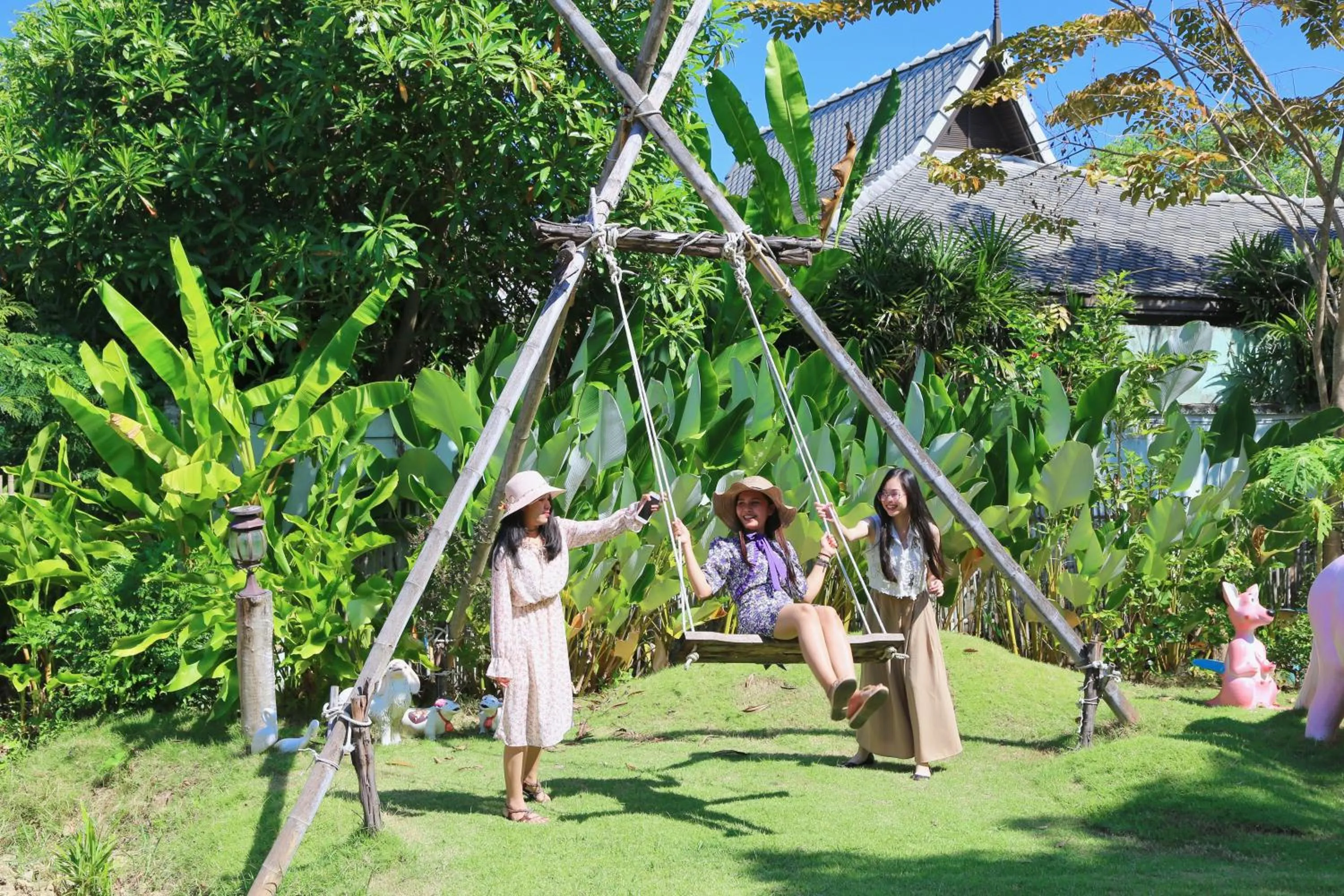 Children play ground in Oriental Siam Resort - SHA Extra Plus Certified