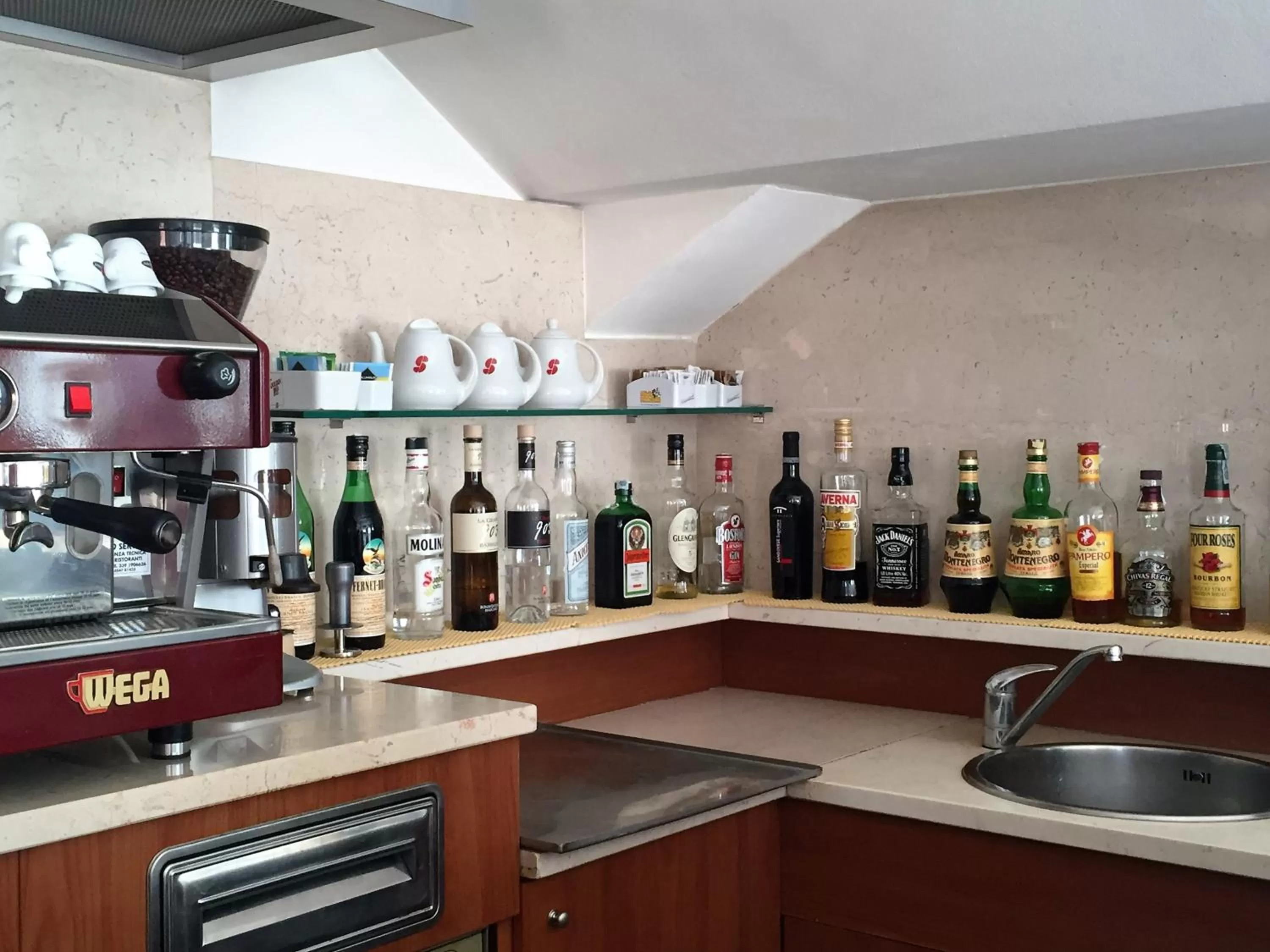 Lounge or bar in Hotel Rubicone