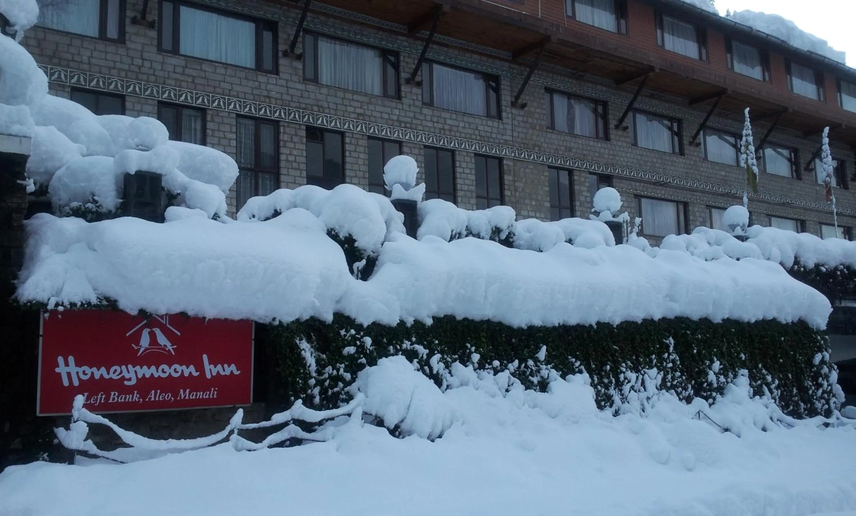 Winter in Honeymoon Inn Manali