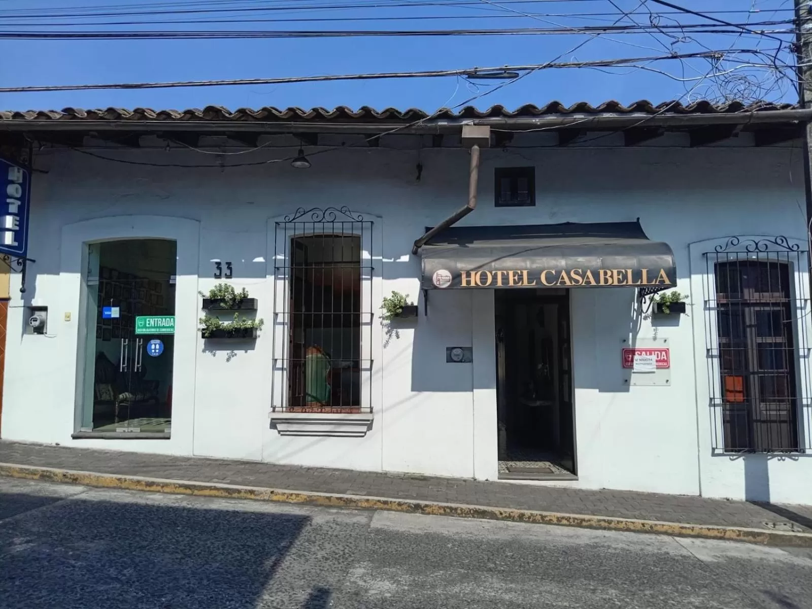 Property building in Hotel Boutique Casabella