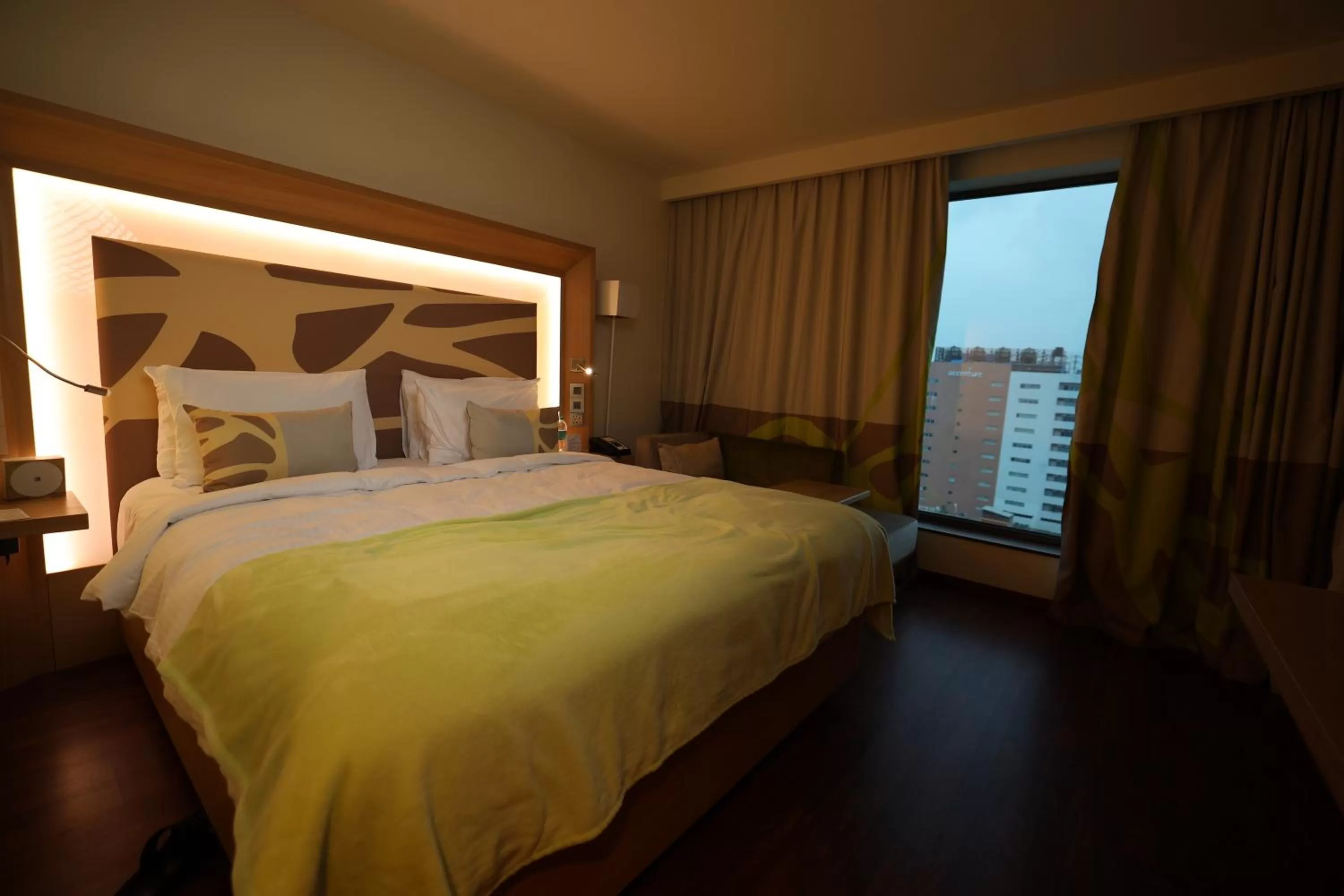 Bed in Novotel Chennai OMR