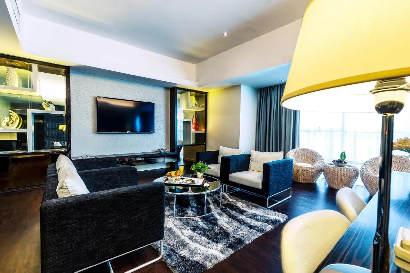 Living room in Ixora Hotel Penang