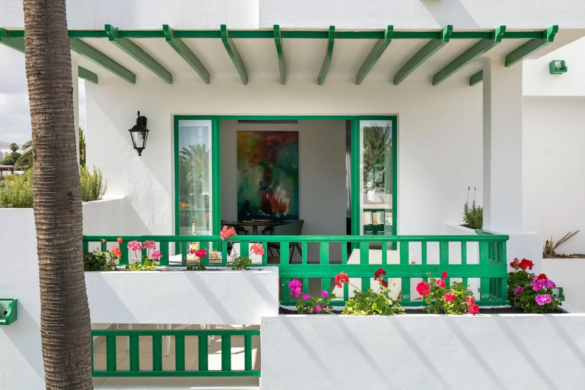 Balcony/Terrace in Nazaret Apartments