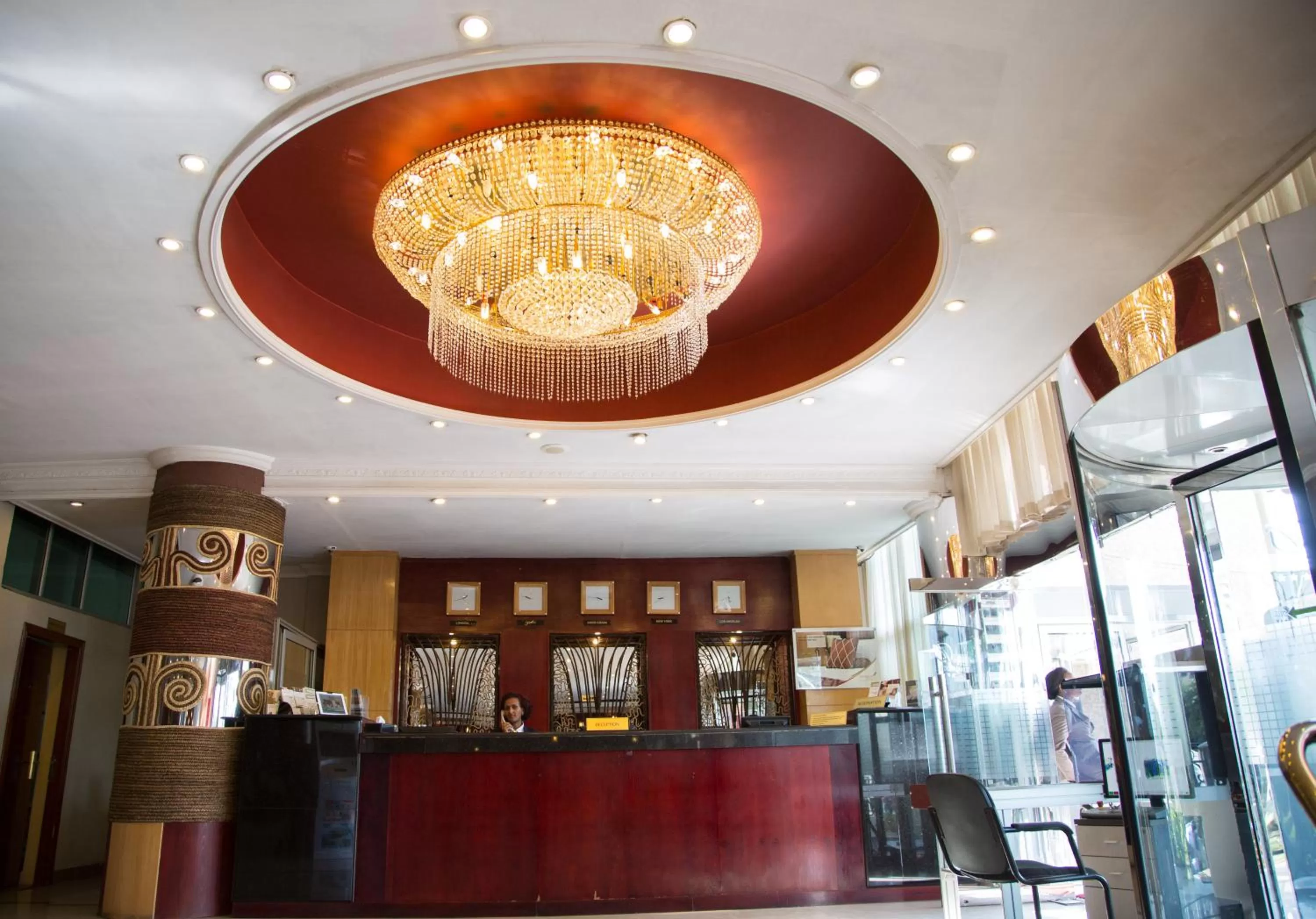 Lobby or reception in Jupiter International Hotel - Bole