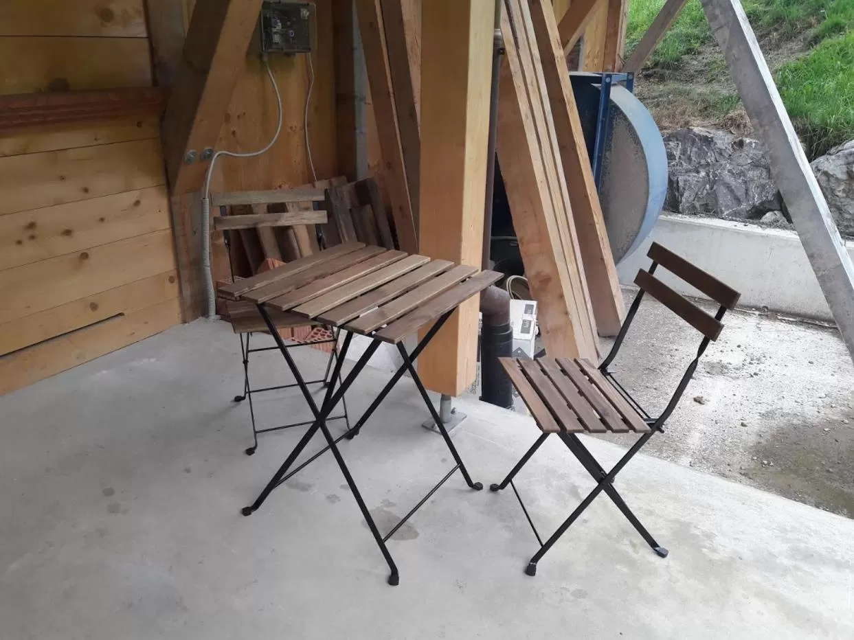 Balcony/Terrace in Ferien in der Bergwelt von Adelboden