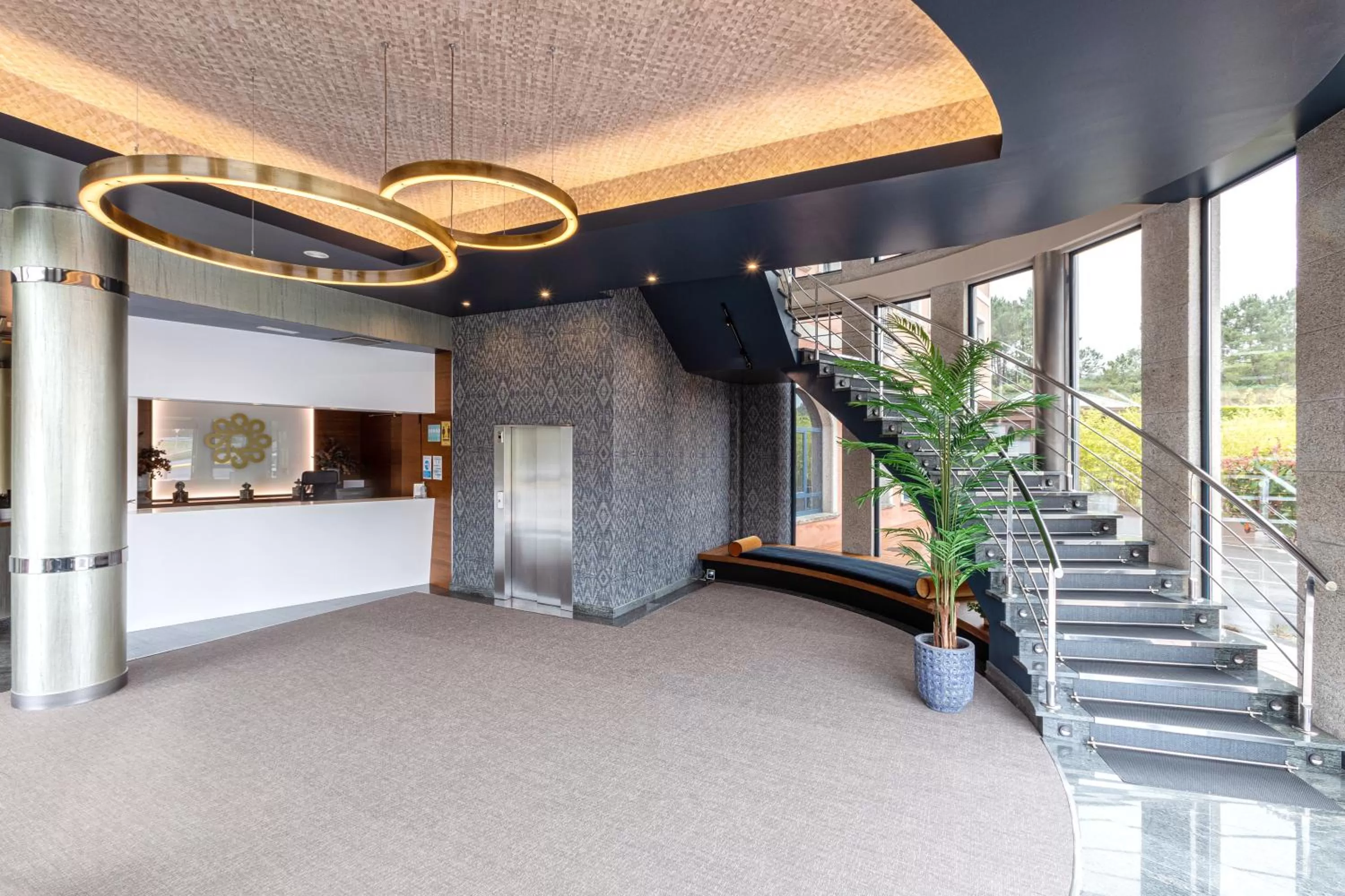 Lobby or reception in Hotel Pensua Punta del Este