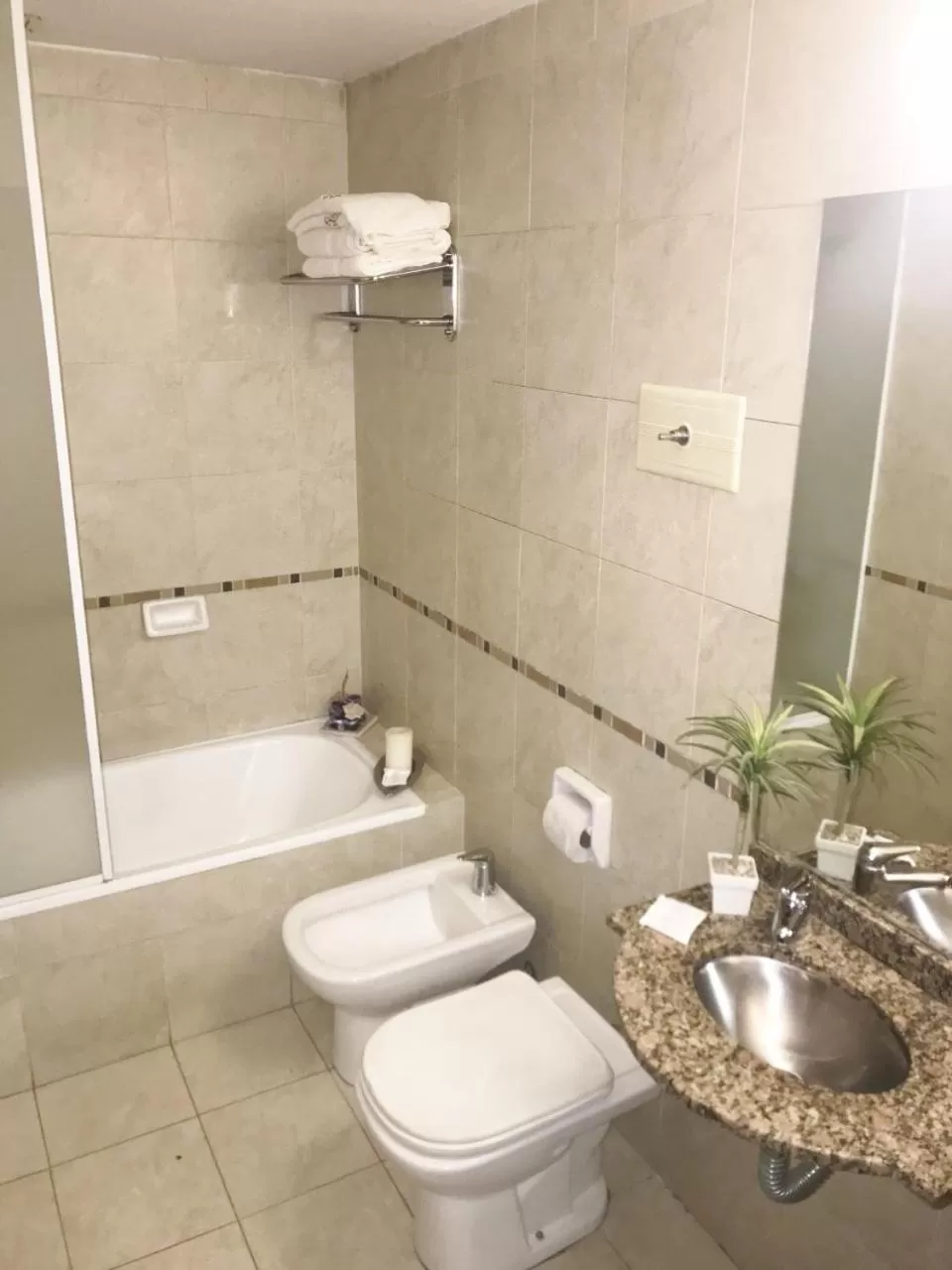 Bathroom in Hotel Alcazar