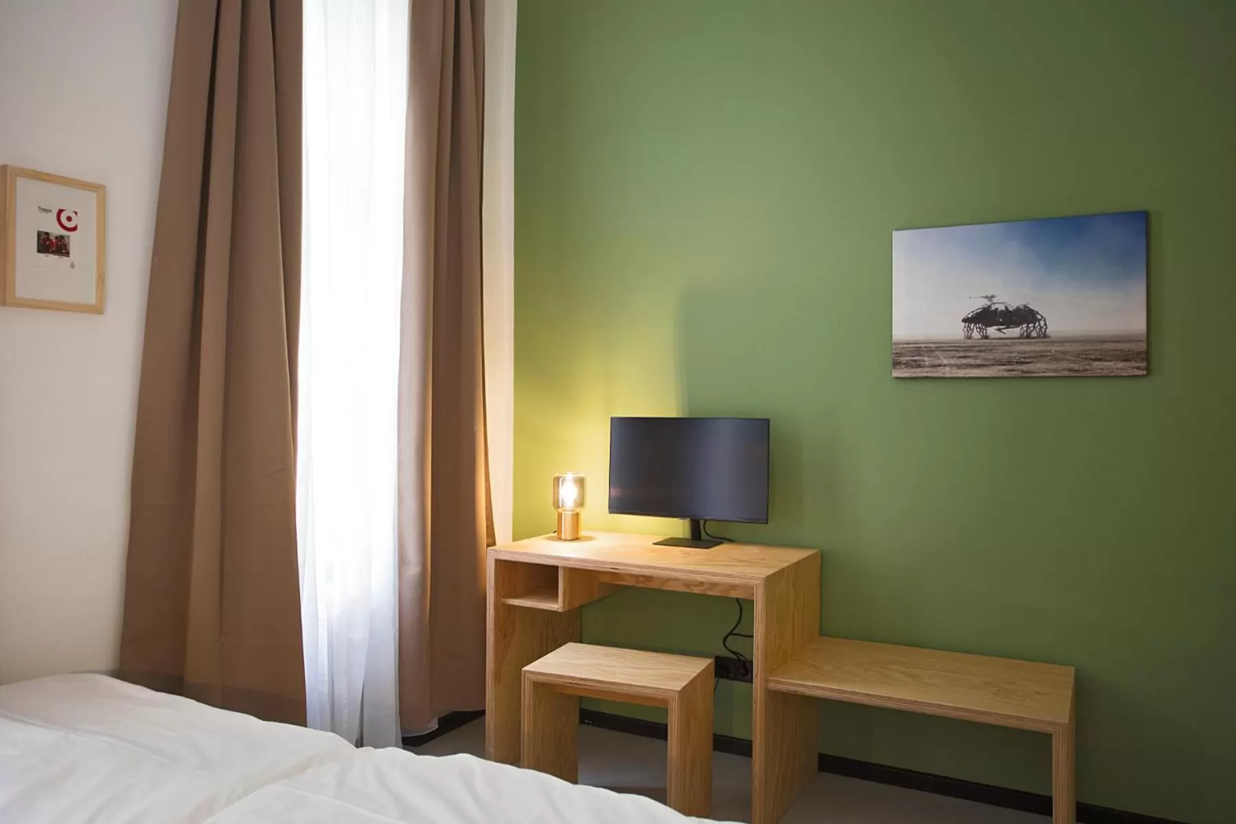 Bedroom, TV/Entertainment Center in Schillinger-Berlin - dance, sleep, repeat!