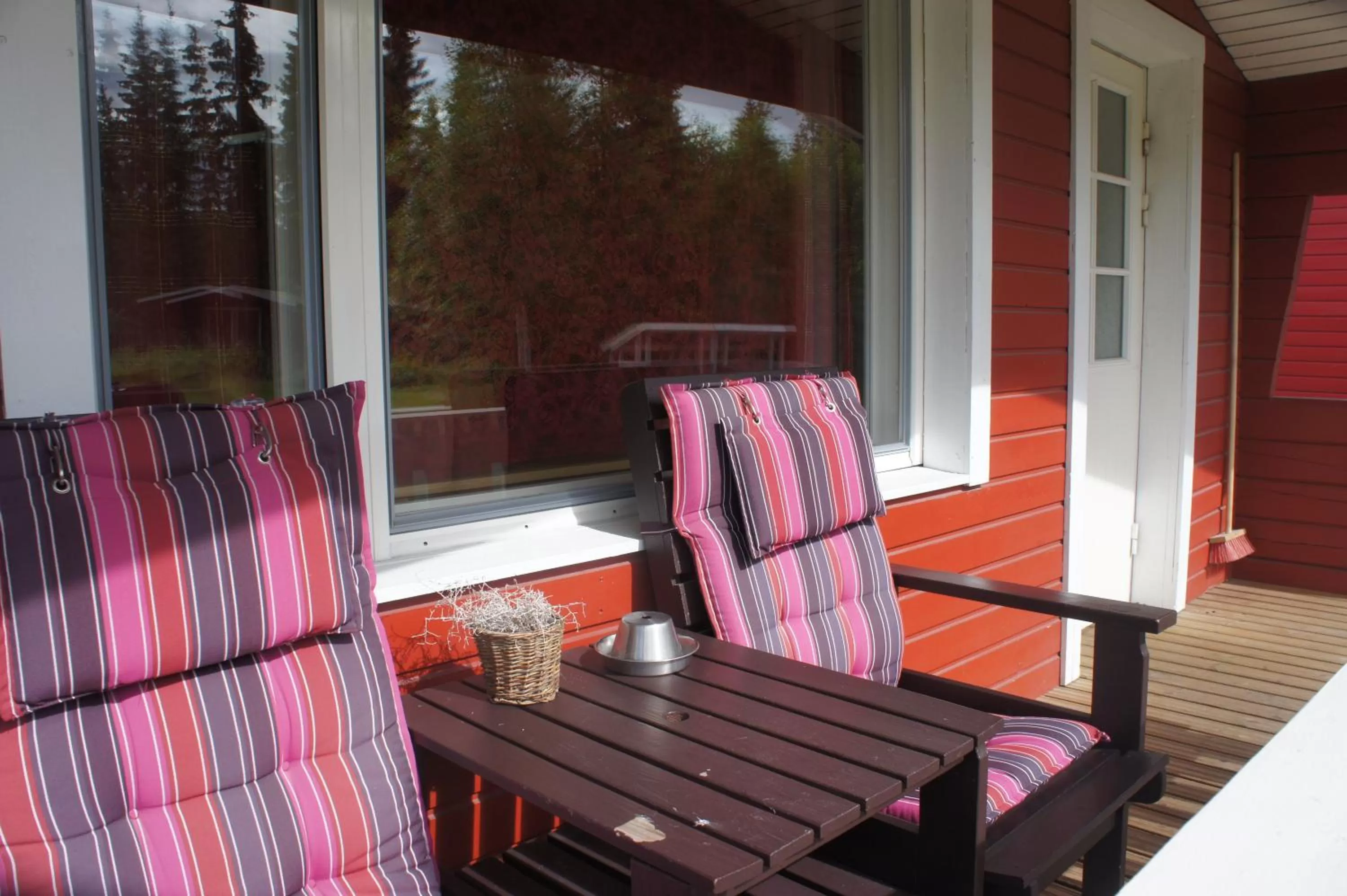 Balcony/Terrace in Motelli Rovaniemi