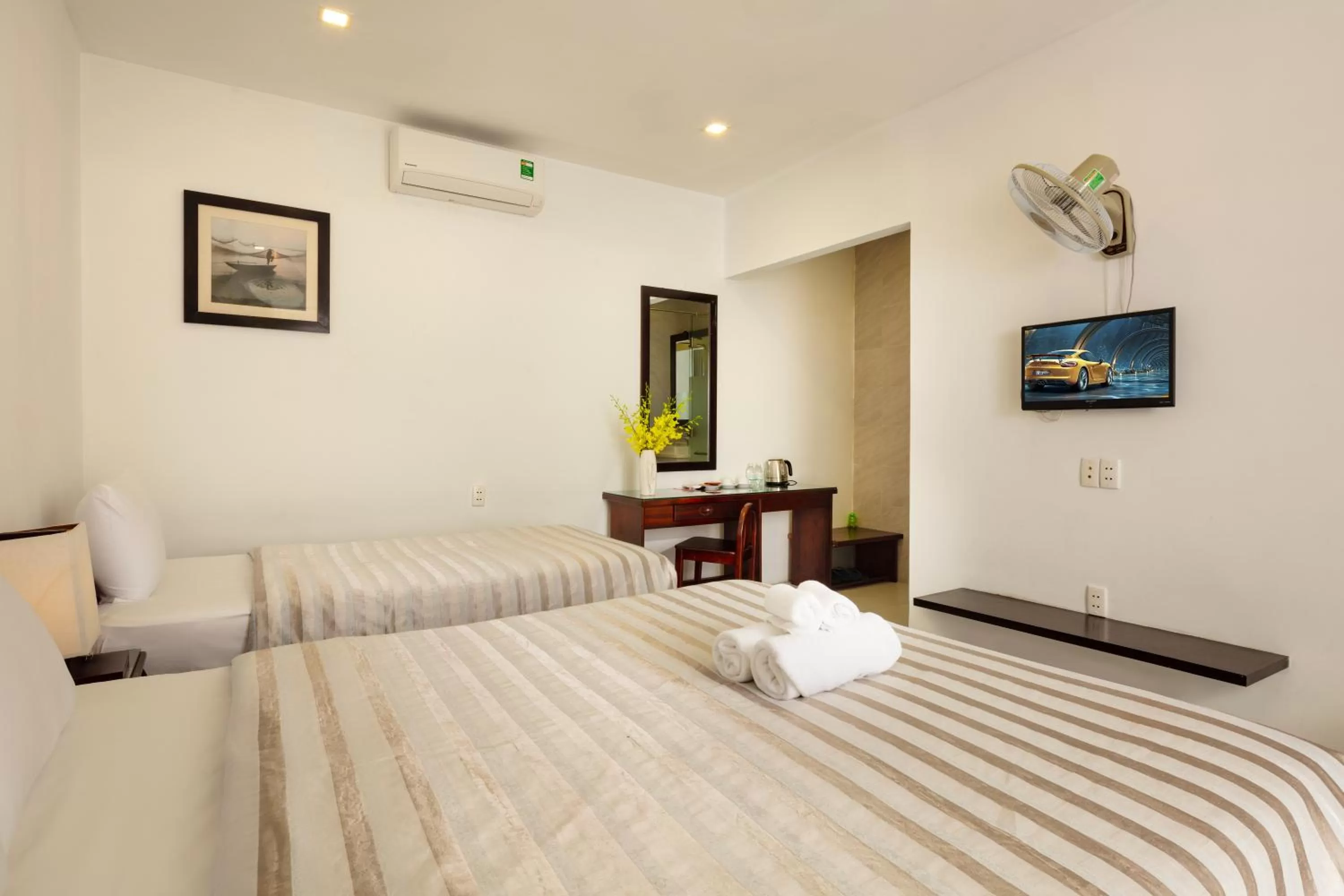 Bed in La Paloma Villa