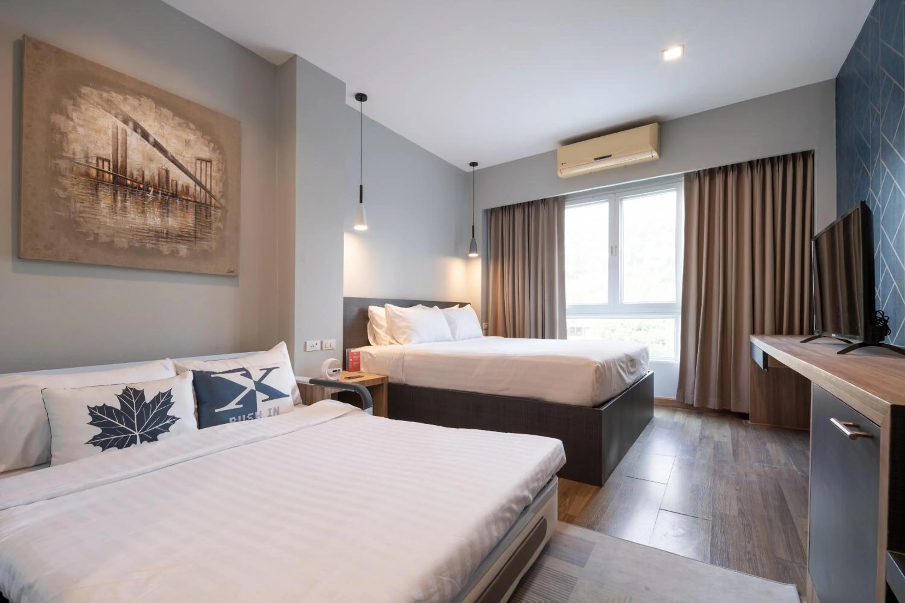 Bed in iCheck inn Gems Center Silom