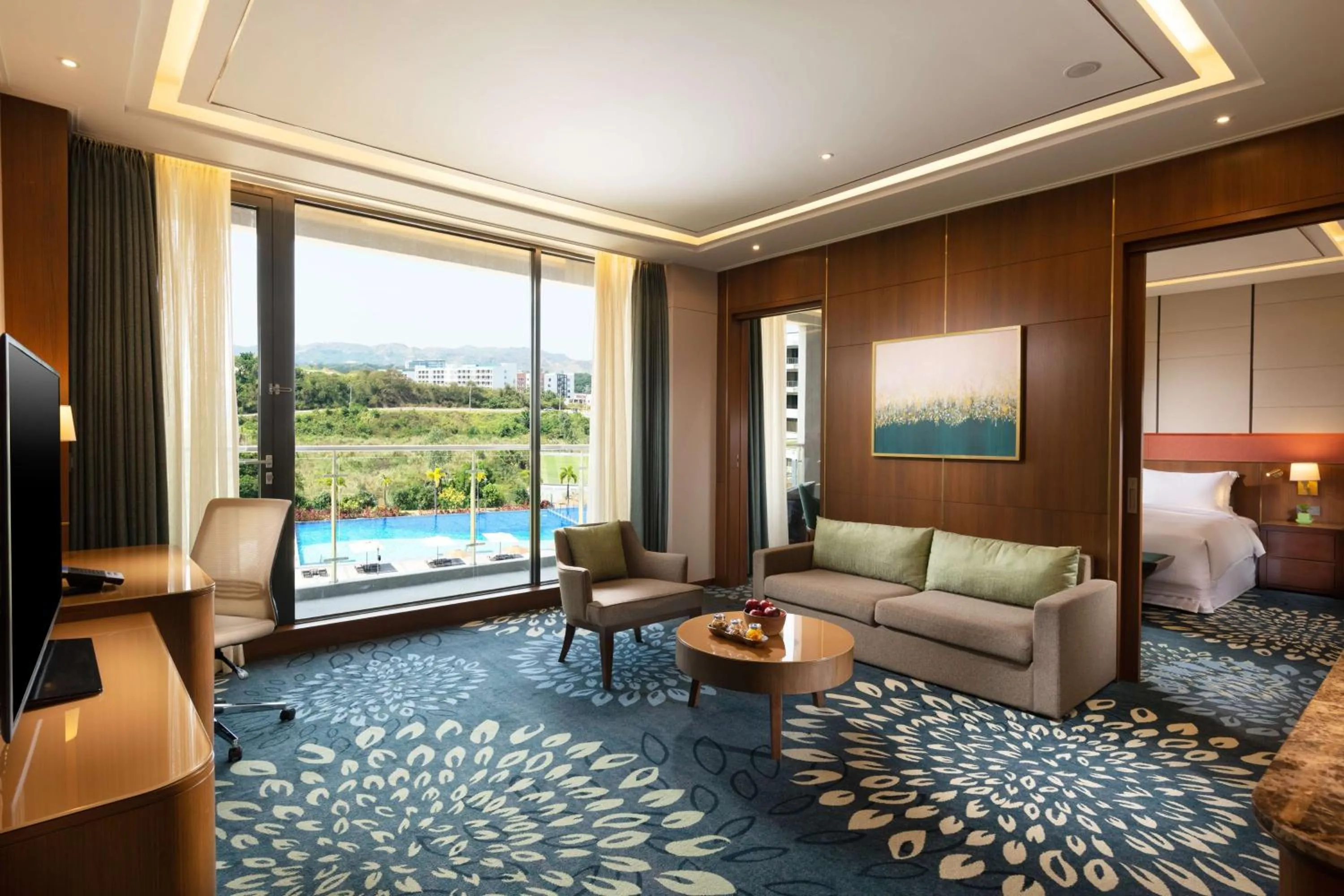 Living room in Hilton Clark Sun Valley Resort