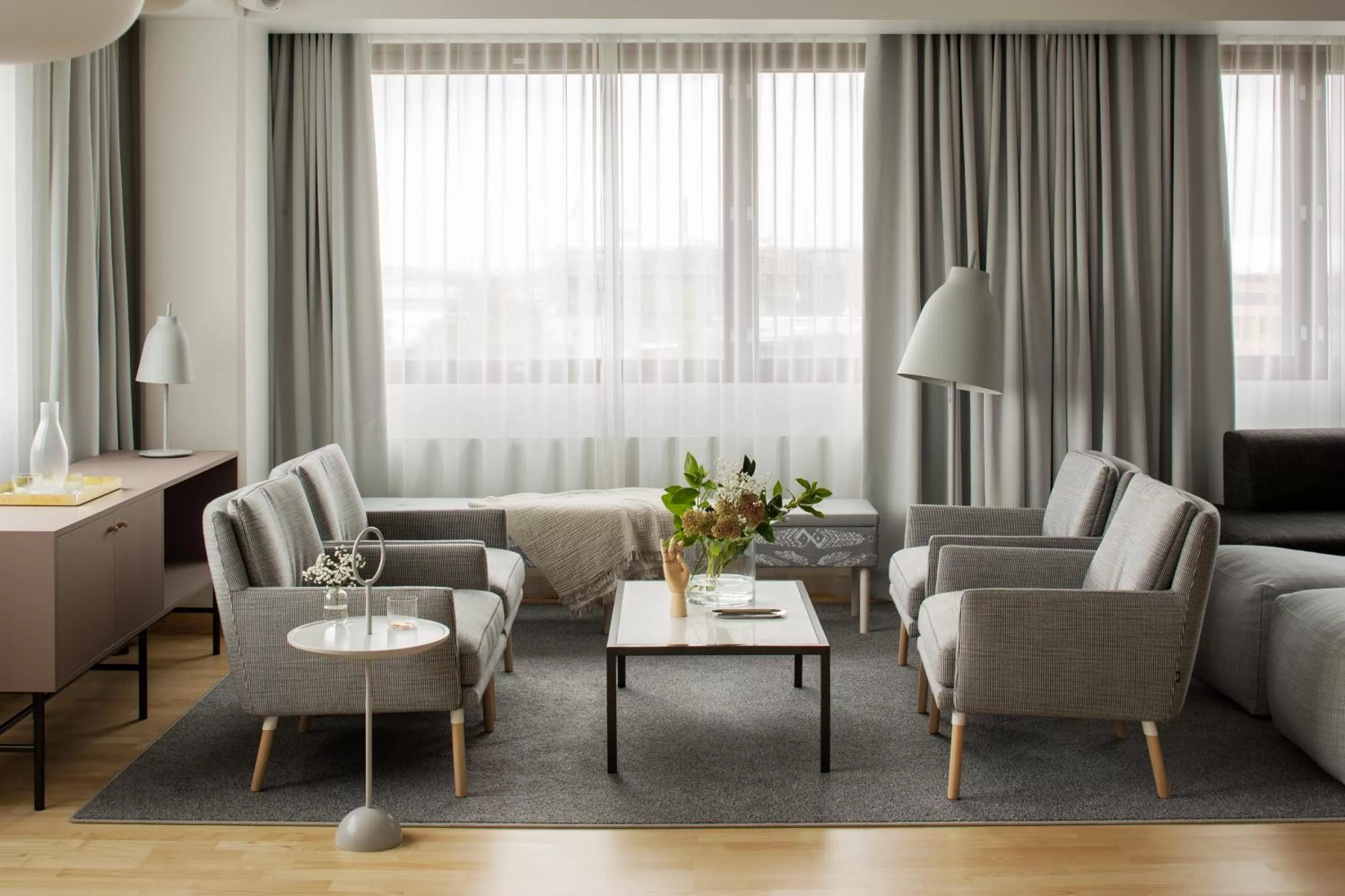 Living room in Original Sokos Hotel Presidentti Helsinki