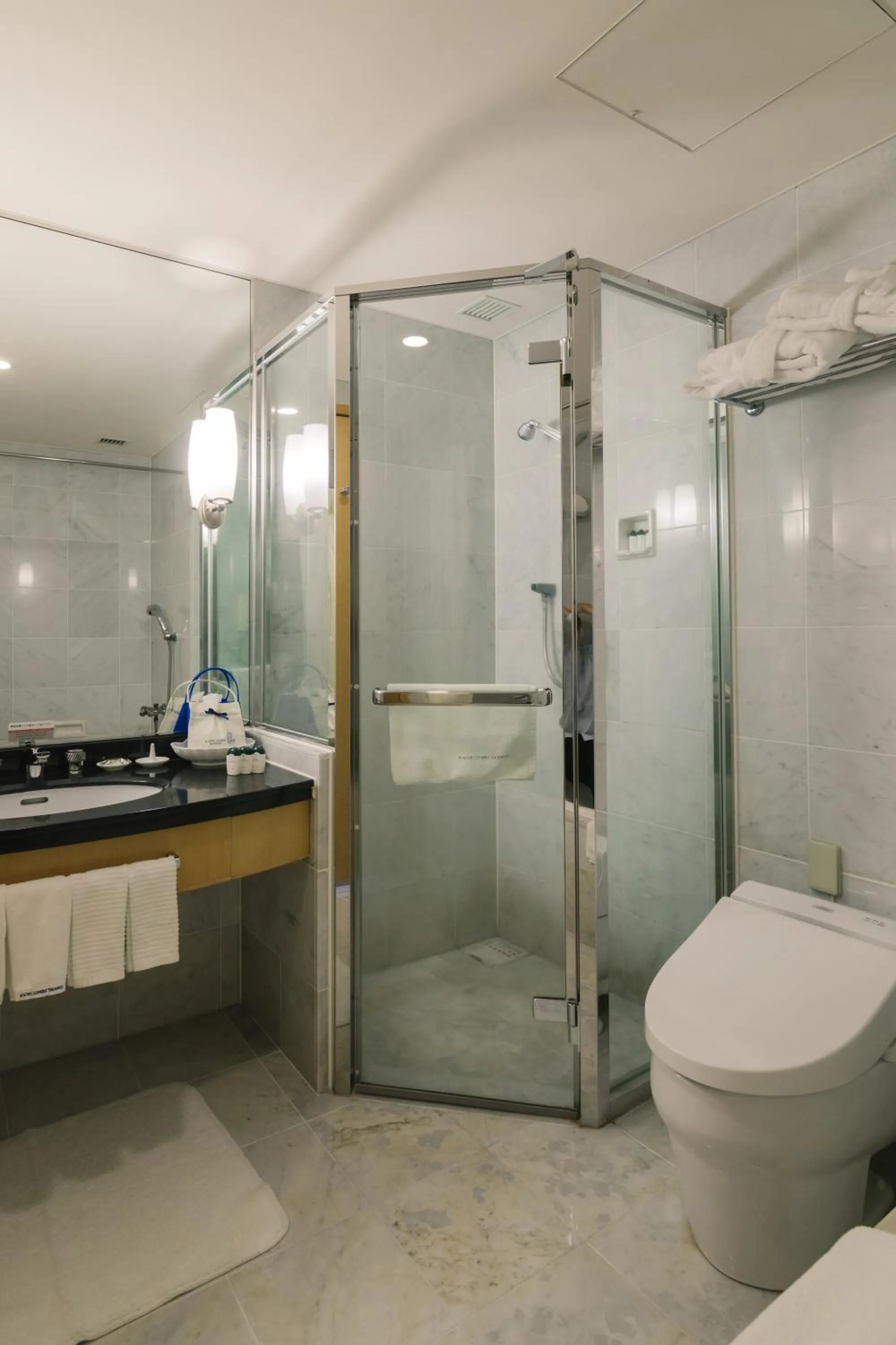 Bathroom in JR Hotel Clement Takamatsu