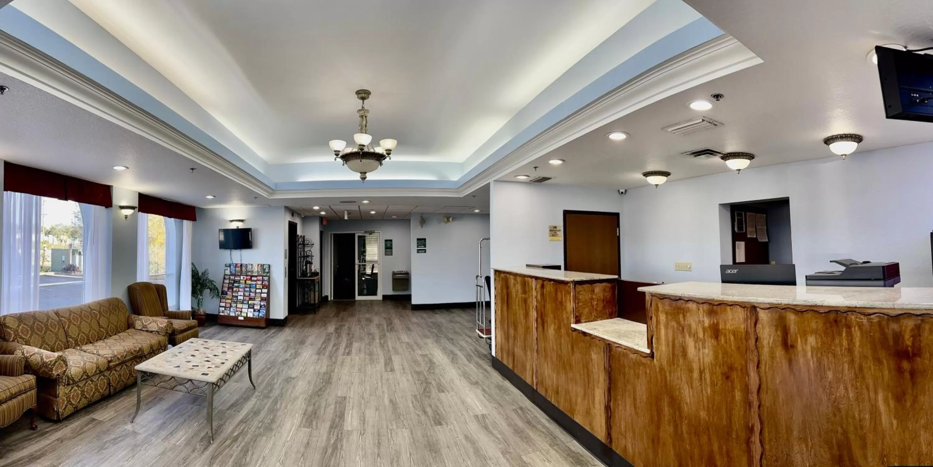 Lobby or reception in Ruskin Inn Tampa-Sun City Center