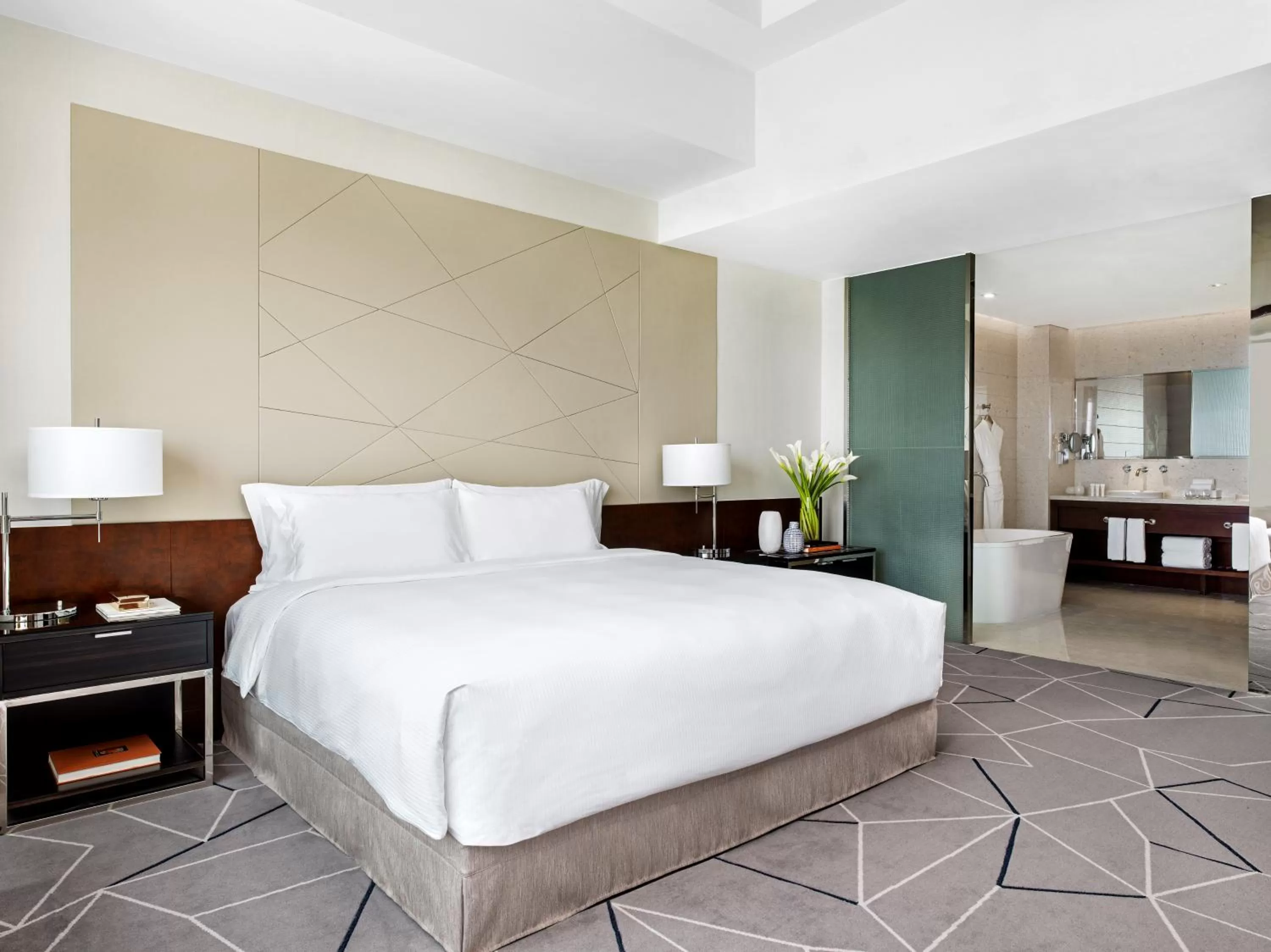 Bedroom, Bed in Cordis, Beijing Capital Airport By Langham Hospitality Group