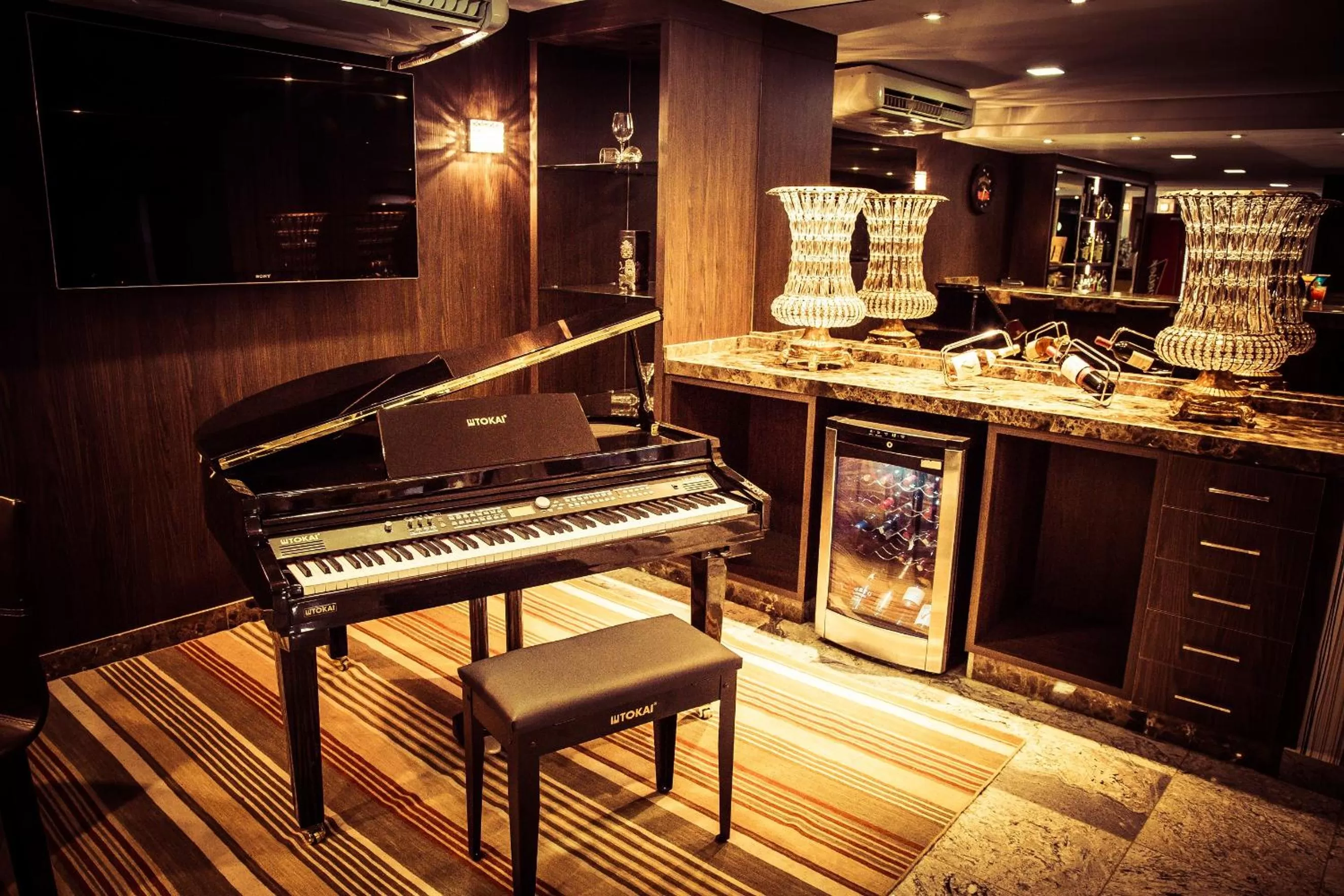 Lounge or bar in Hotel Dan Inn Uberaba & Convenções By Nacional Inn