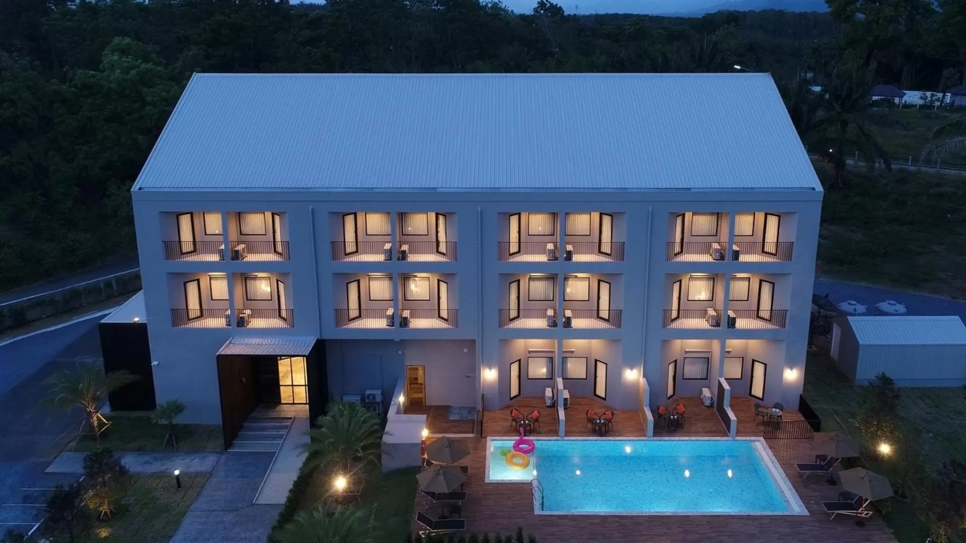 Bird's eye view in The Chill at Krabi Hotel