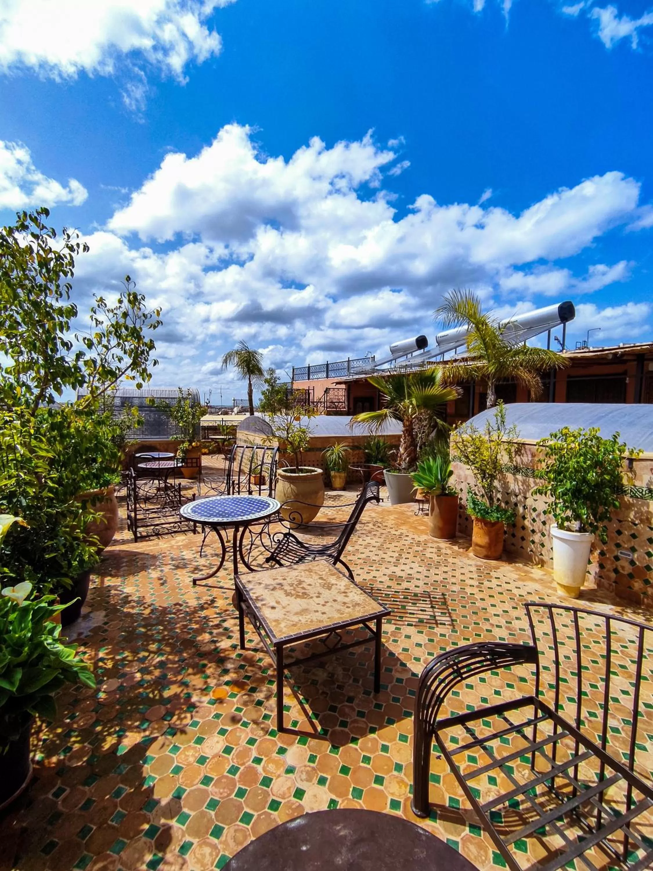 Patio in Riad le petit ksar