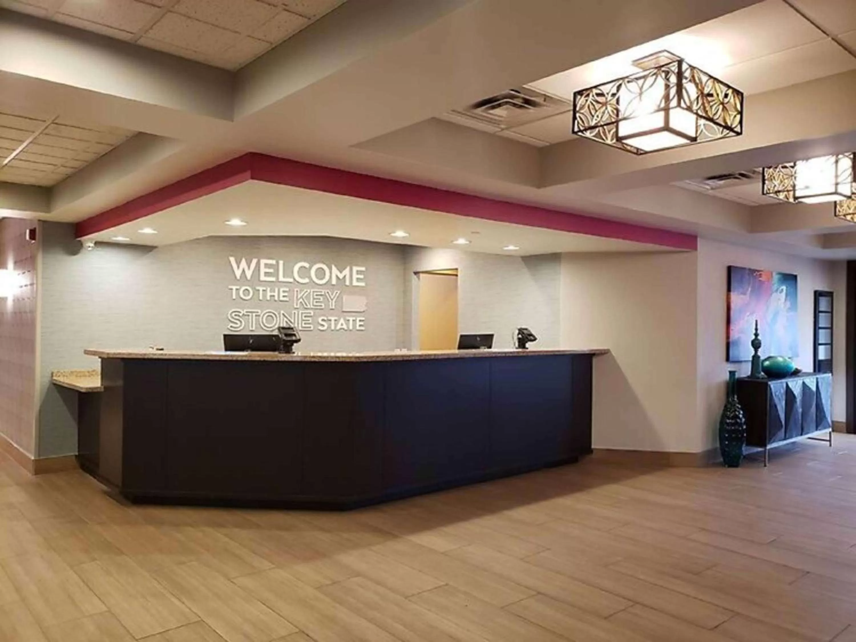 Lobby or reception in Hampton Inn Greensburg