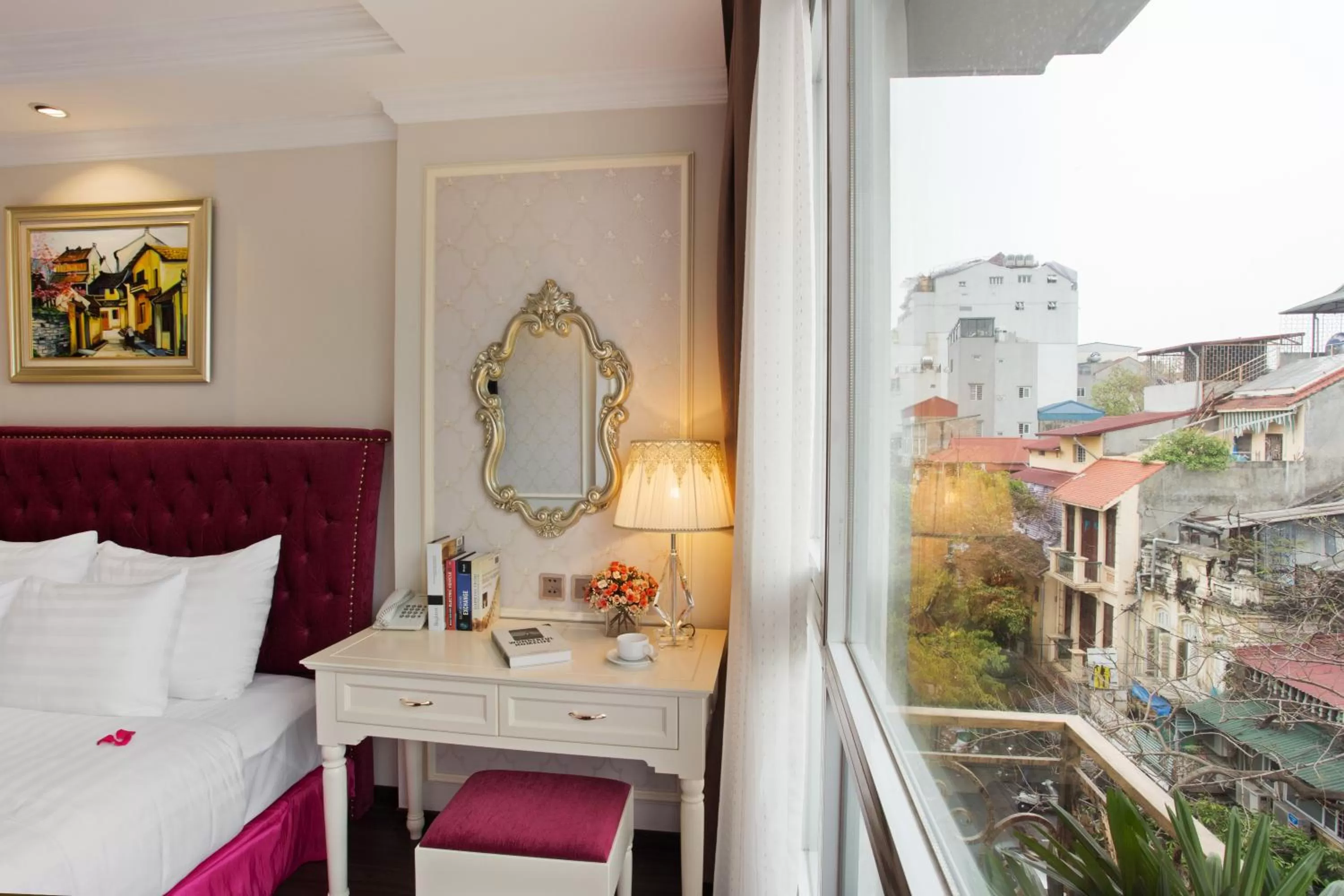 Bedroom, Bed in Luxury Old Quarter Hotel & Gym