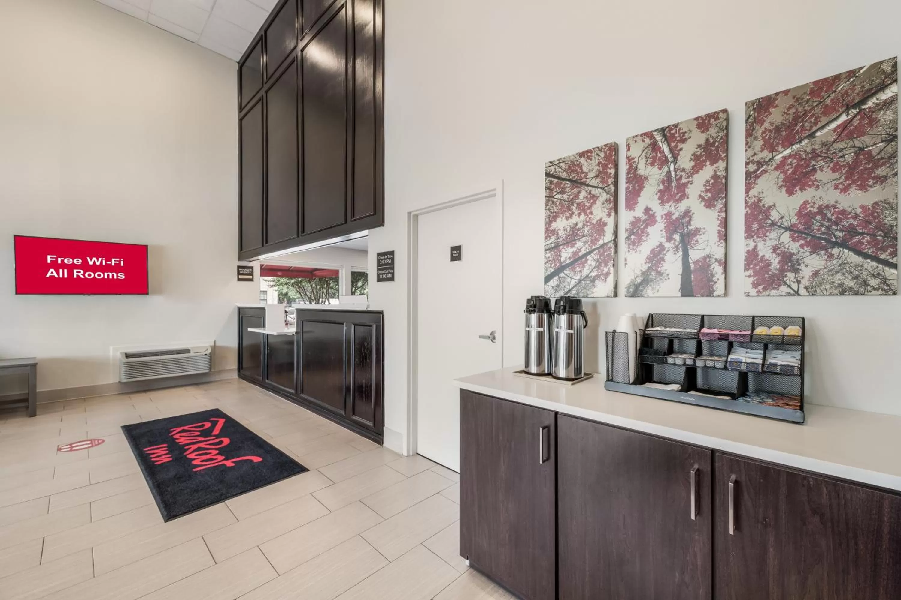 Lobby or reception in Red Roof Inn Lewisville
