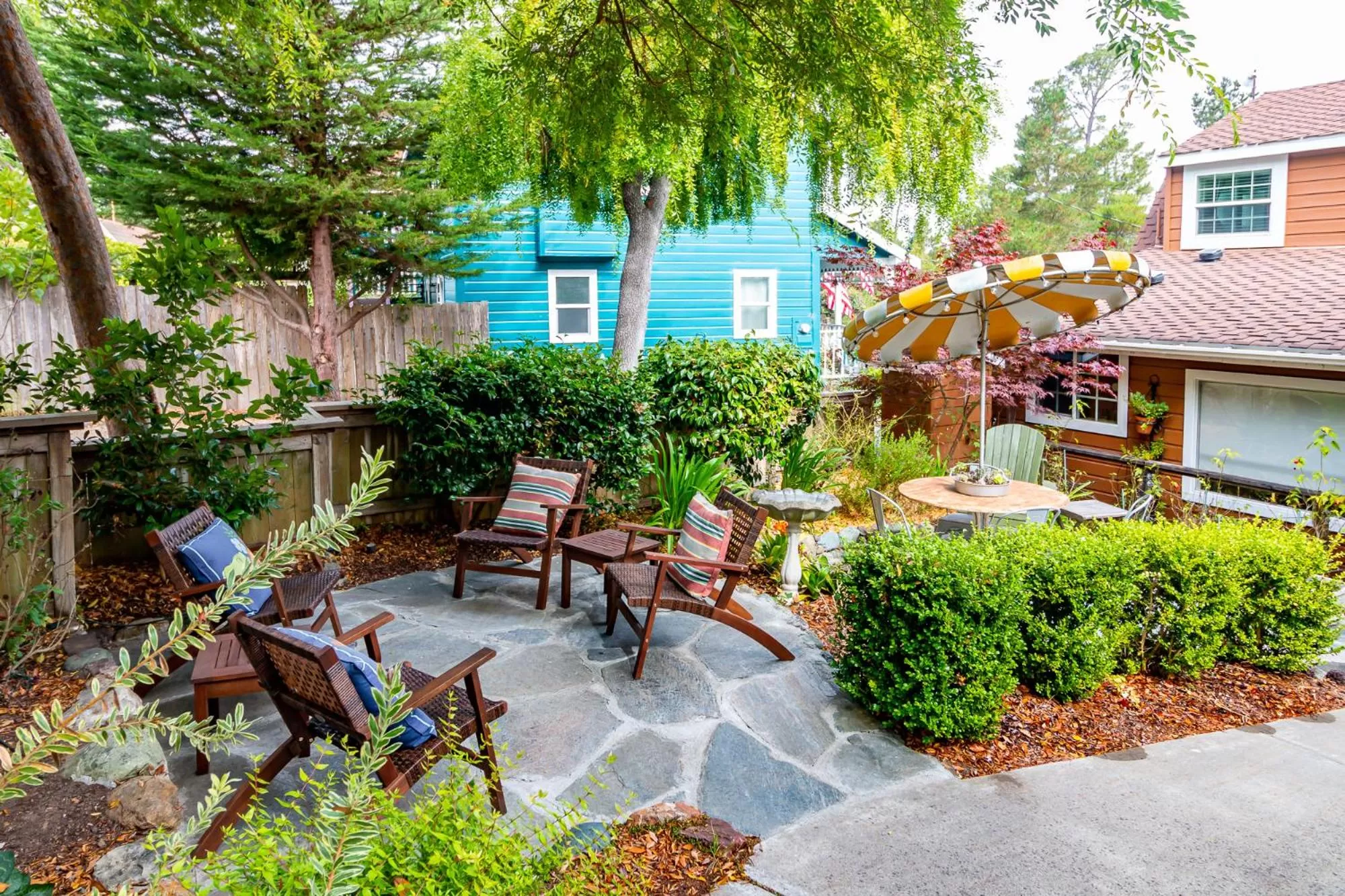 Patio in J Patrick Inn