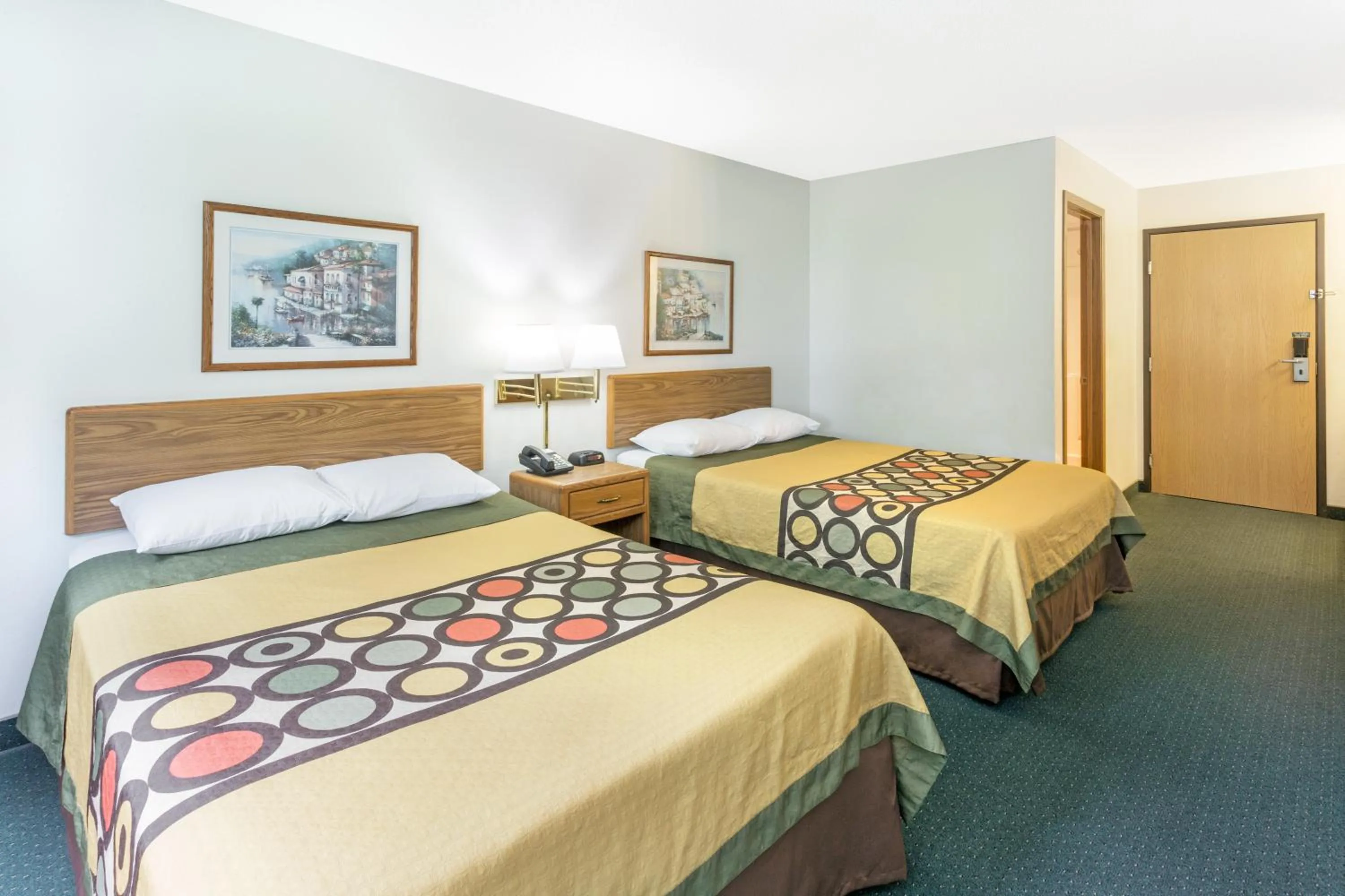 Bed in Super 8 by Wyndham Dewitt