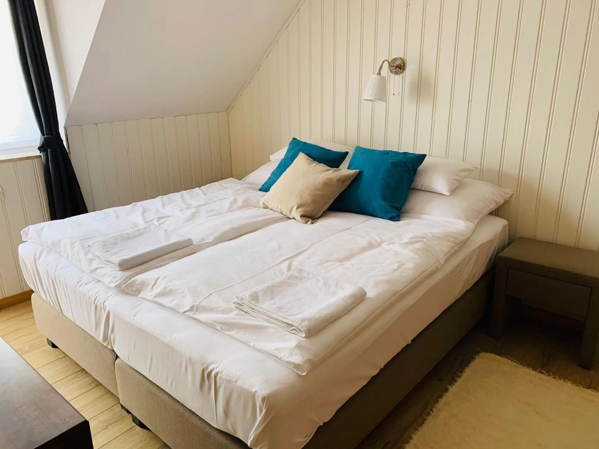 Bed in Egria Apartments