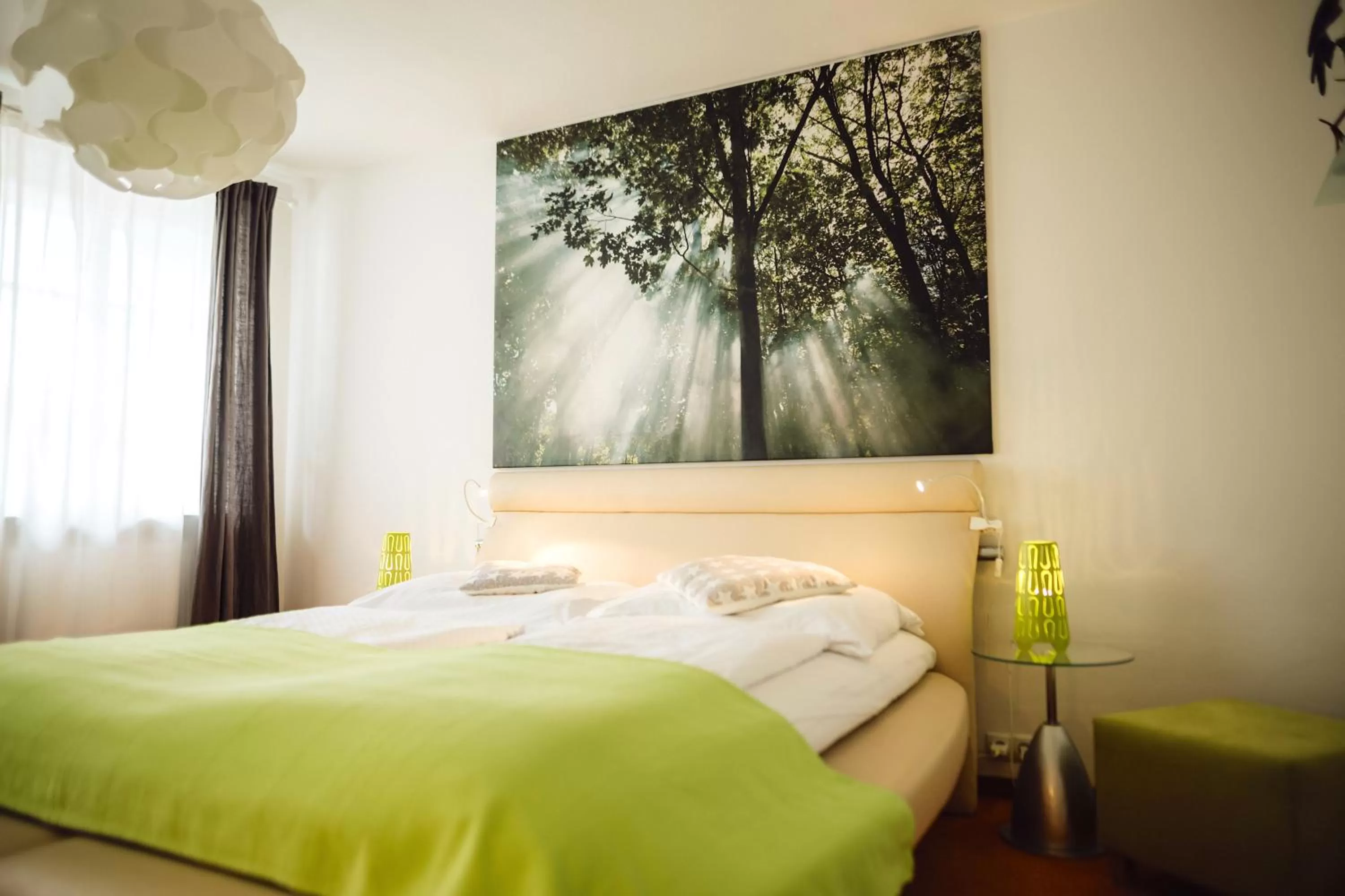 Bed in Das Hotel Stern, B&B KG - digital & contactless check-in