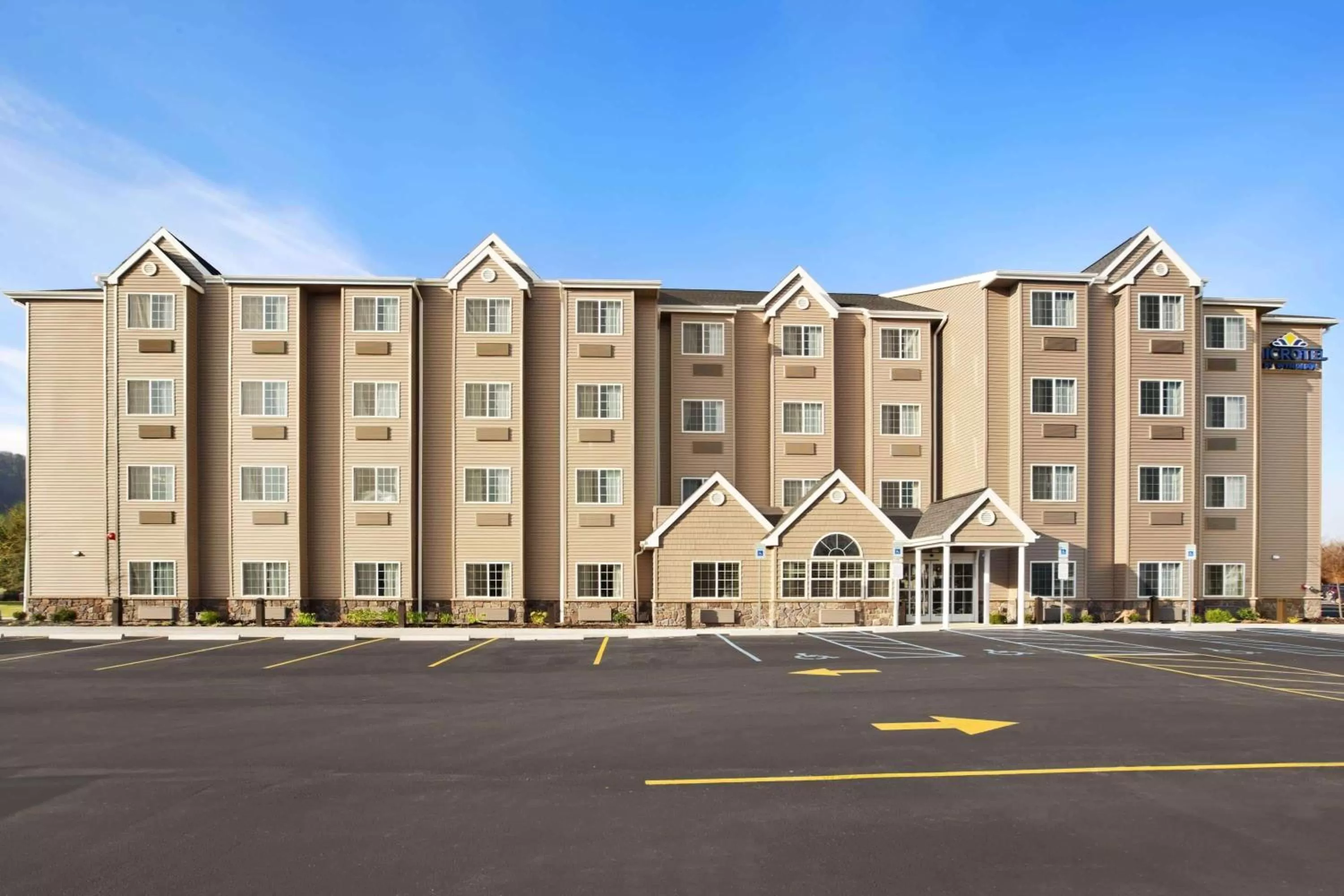 Property building in Microtel Inn & Suites-Sayre, PA