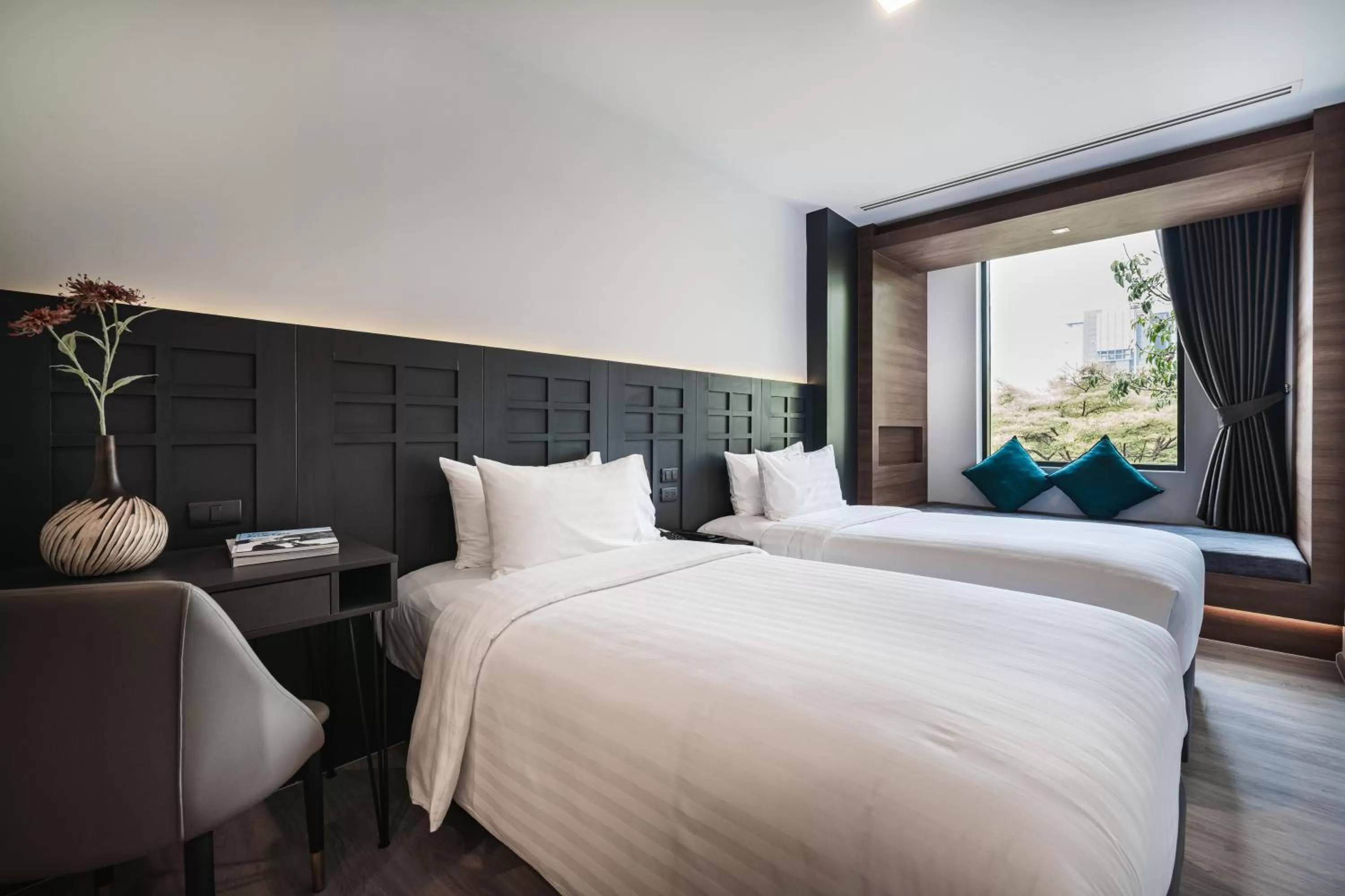 Bedroom, Bed in VIX Bangkok at Victory Monument