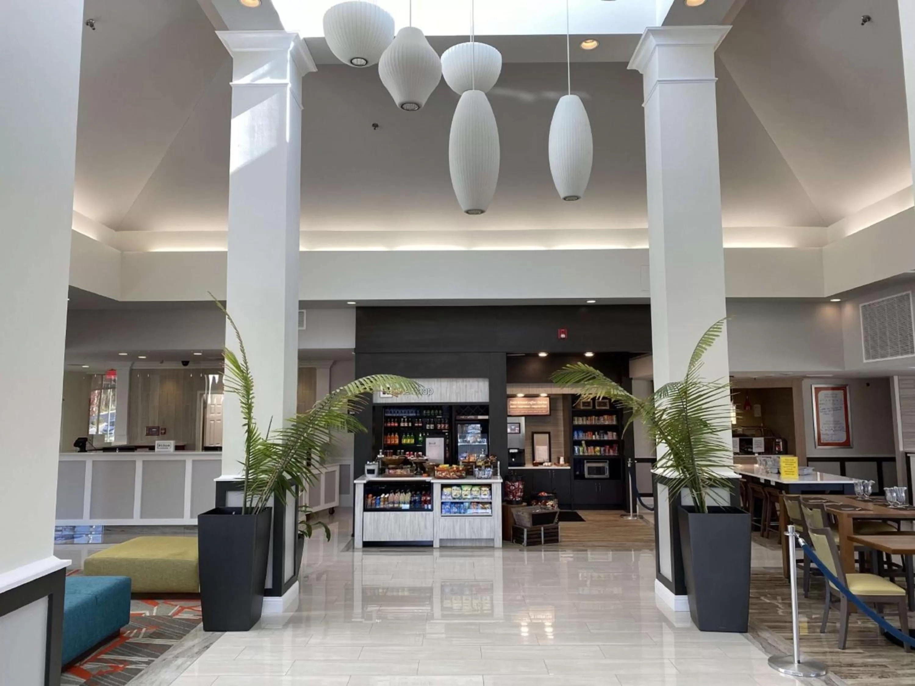 Lobby or reception in Hilton Garden Inn Columbia