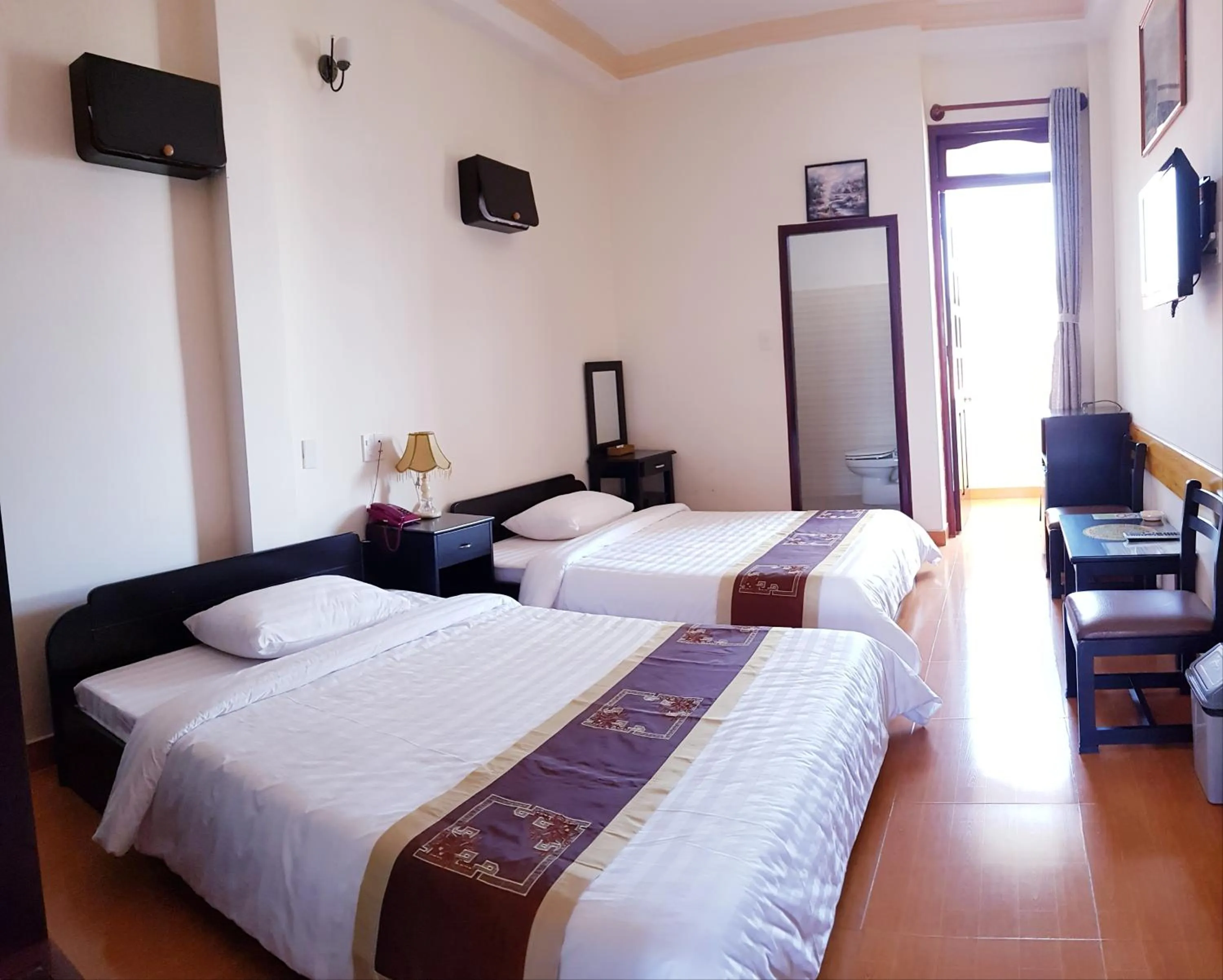 Bed in Villa Pink House