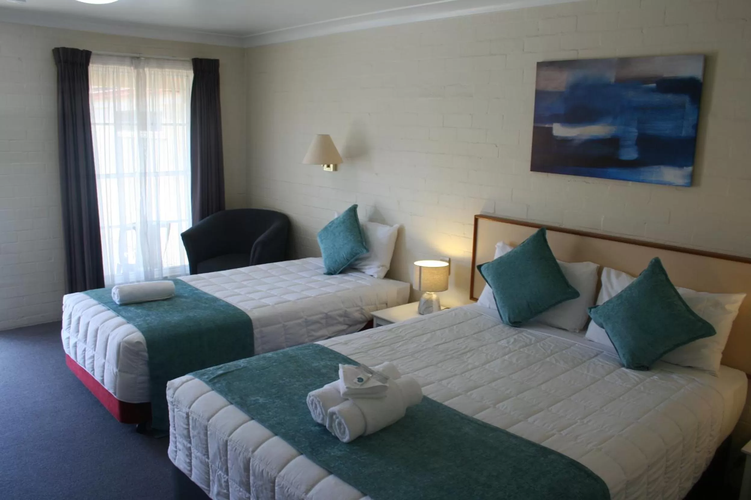 Bed in Club Motel Armidale