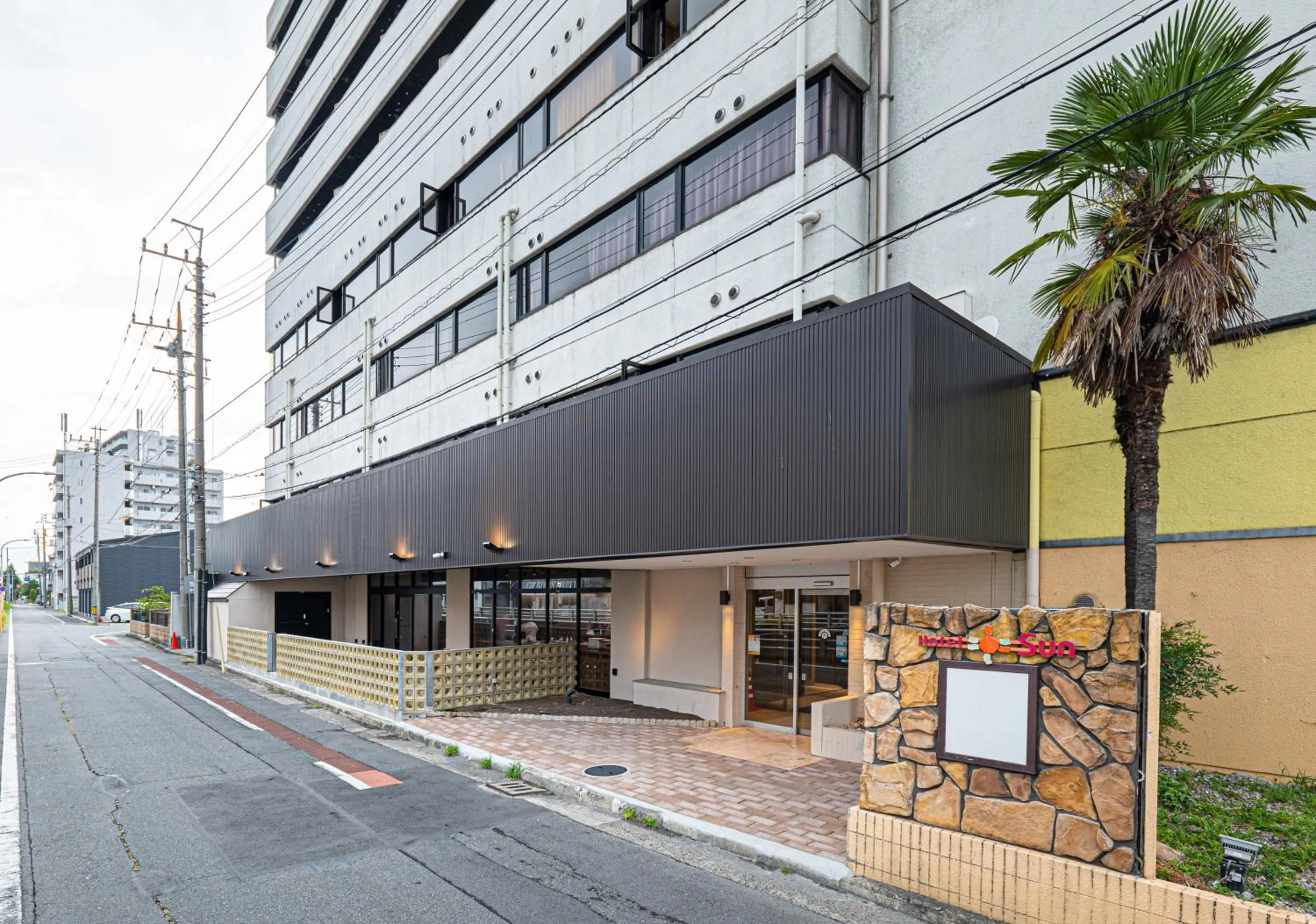 Property building in Hotel Sun