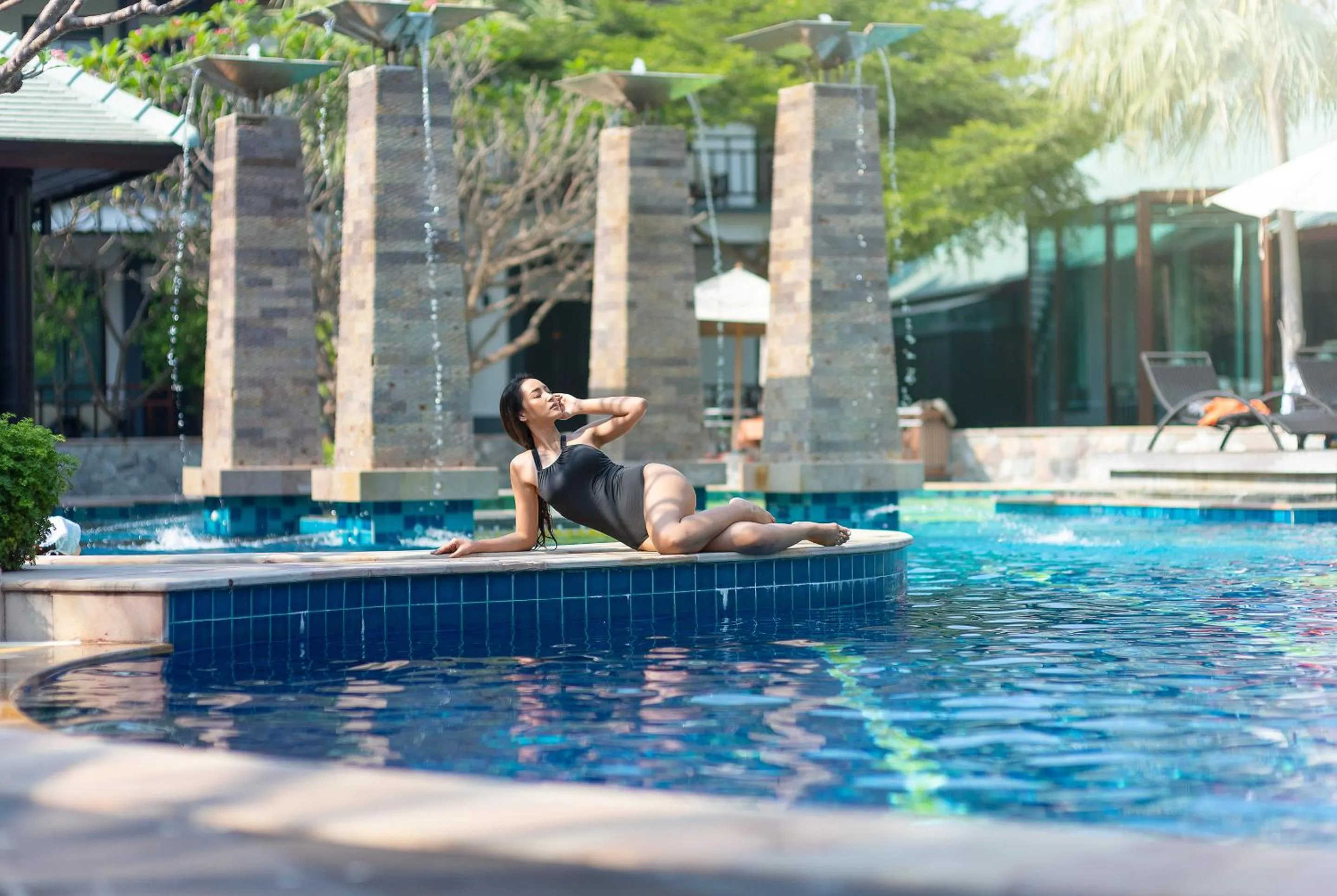 Swimming pool in The Zign Hotel Premium Villa