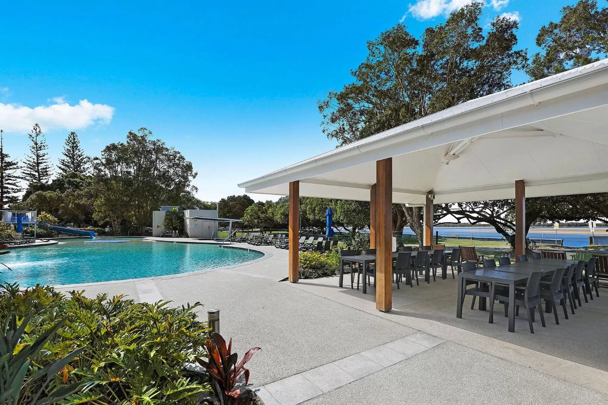 Swimming pool in Gemini Resort