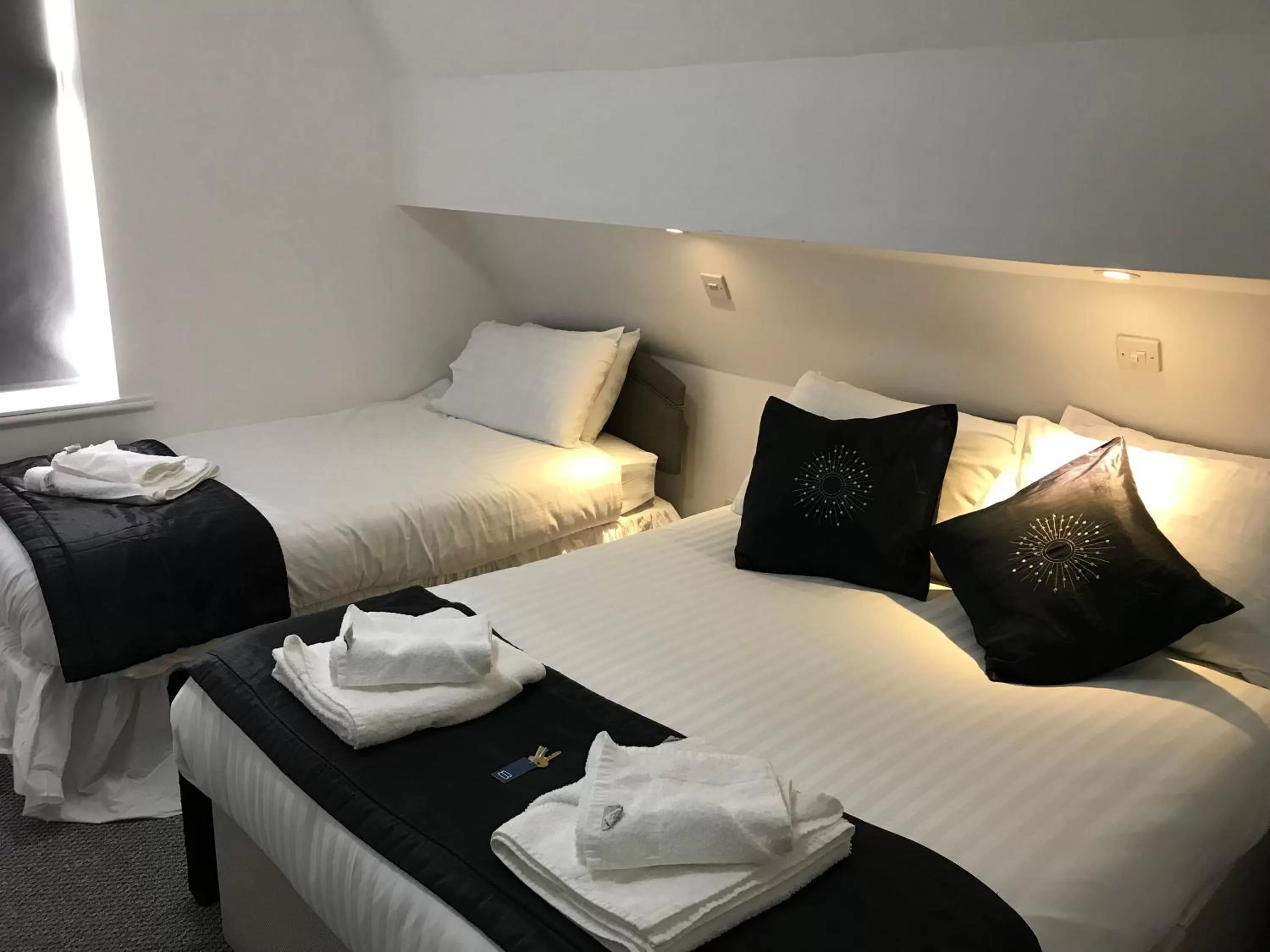 Bed in Alexandra Hotel